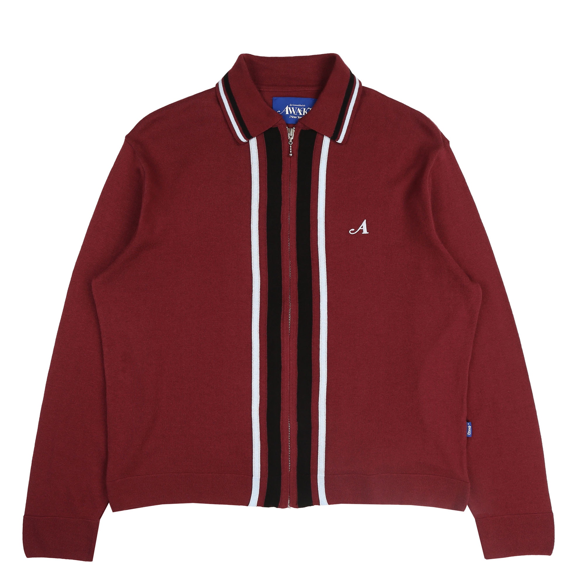 Full Zip Sweater - Merlot product photo