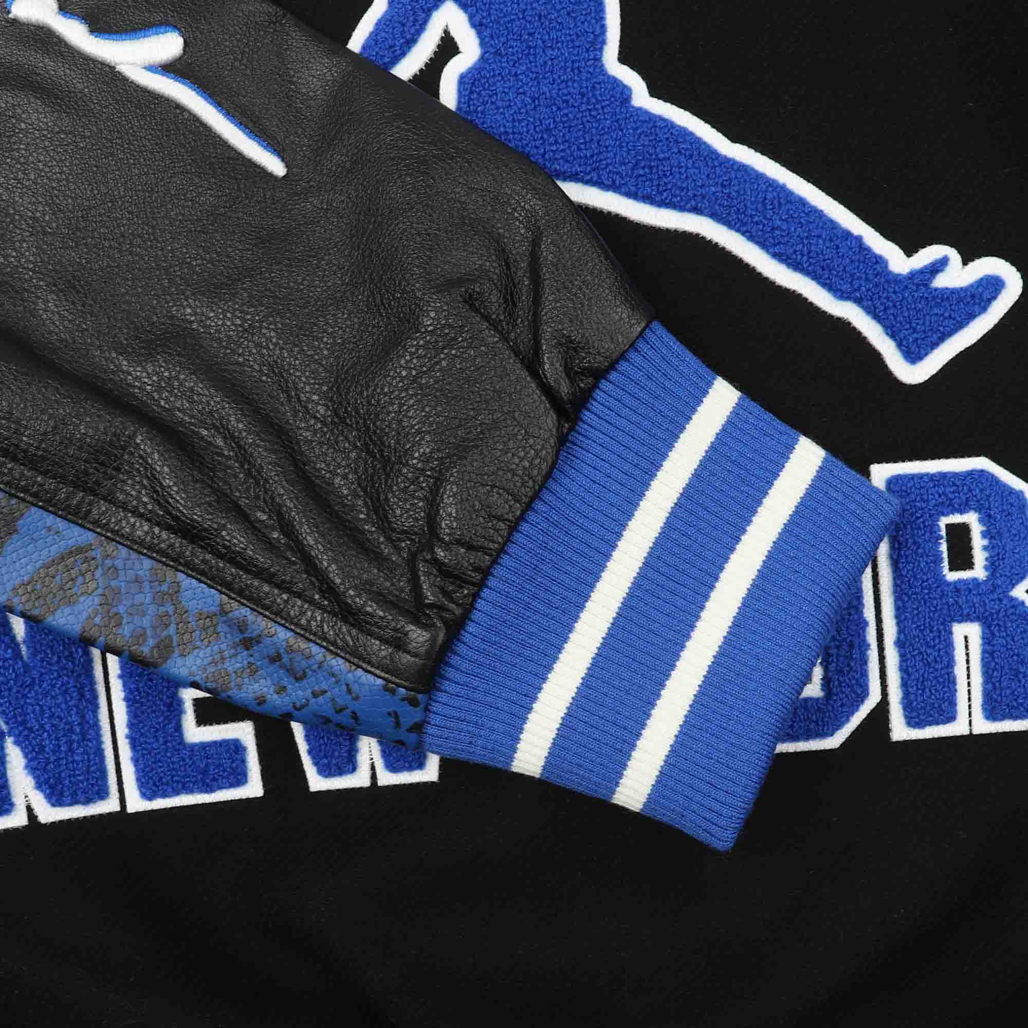 Jordan x Awake NY Varsity Jacket - Black/Royal product photo