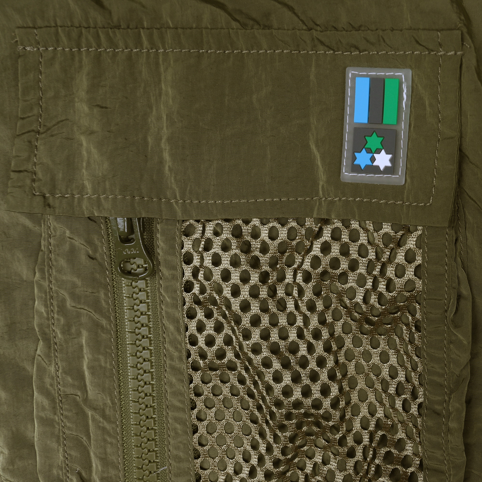 Nylon Alternative Jacket - Olive product photo