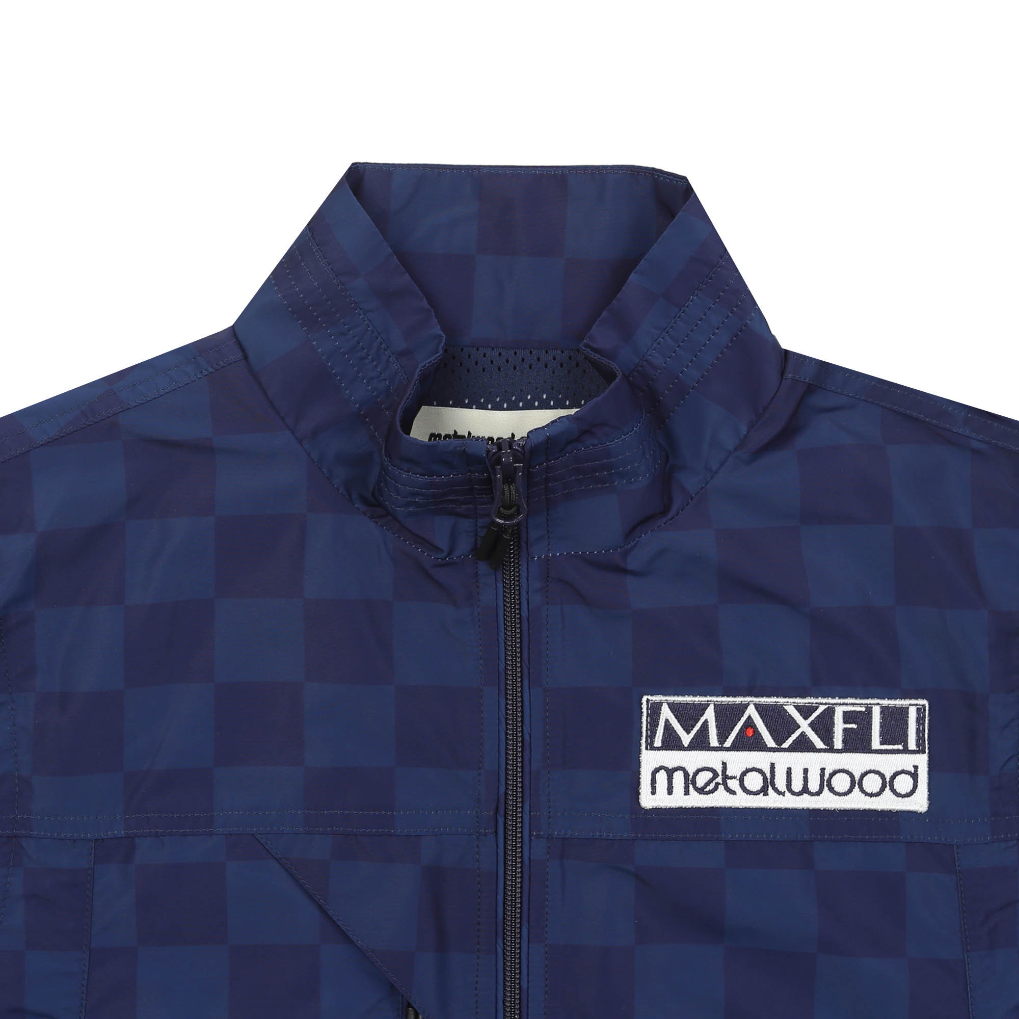 Maxfli Checkered Tech Vest - Blue product photo