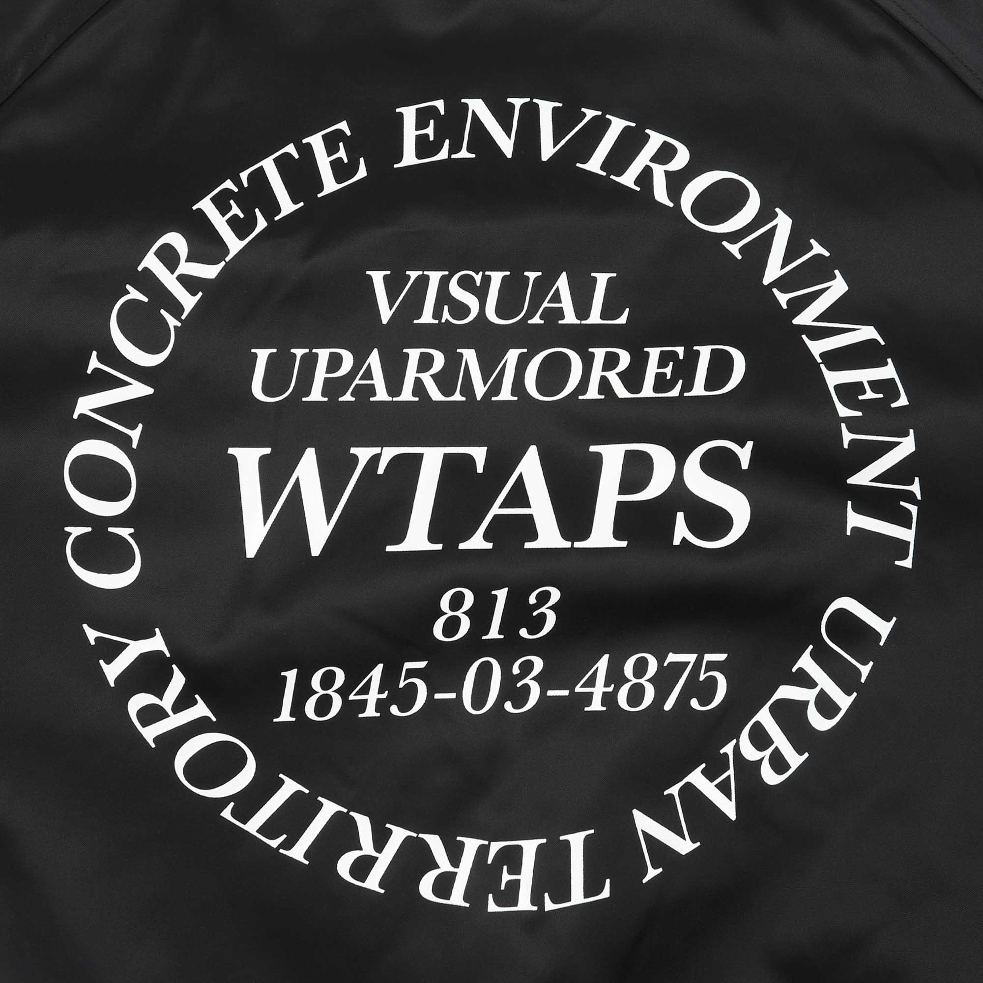 Nylon Twill Team Jacket - Black product photo