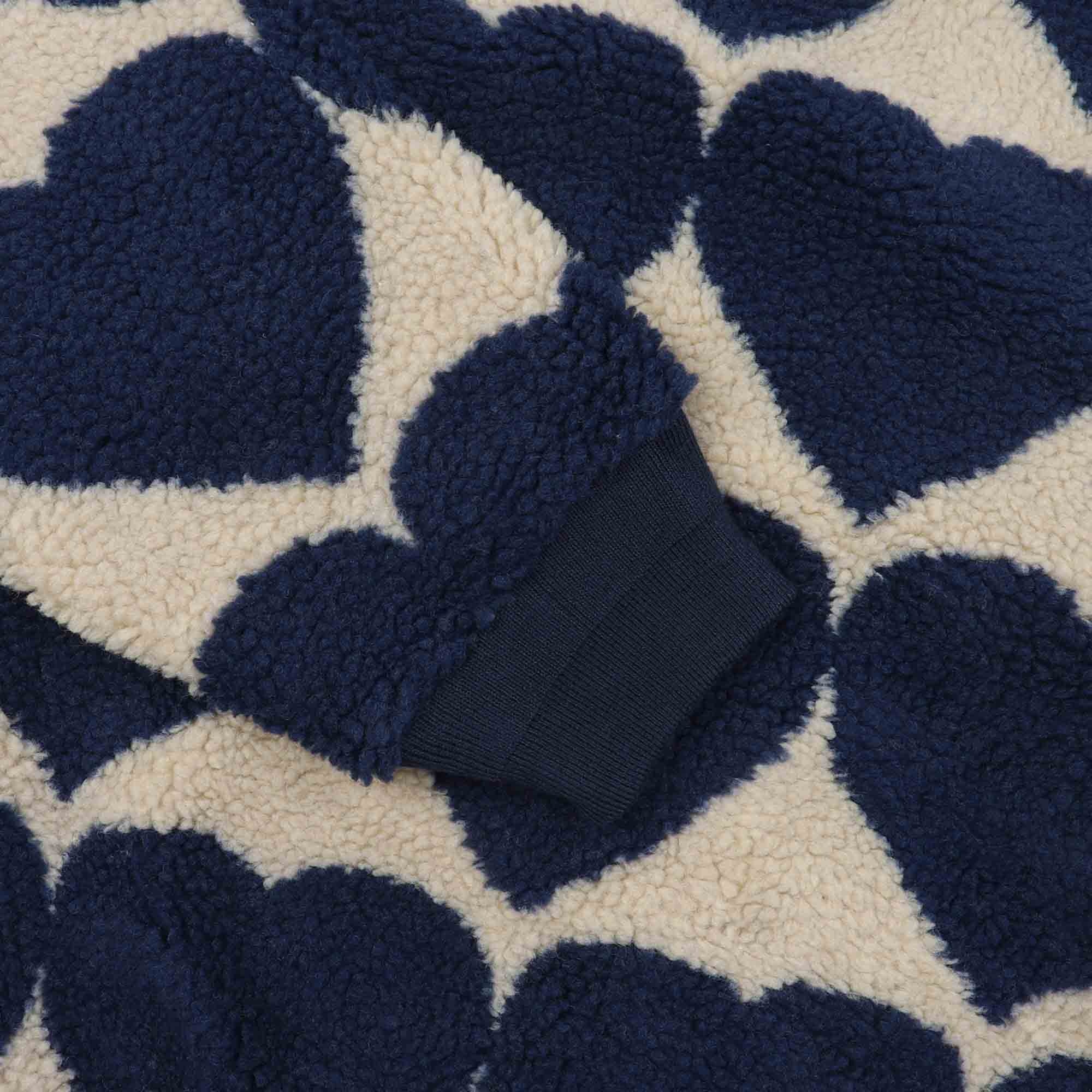 Heart Fleece Jacket - Blue product photo
