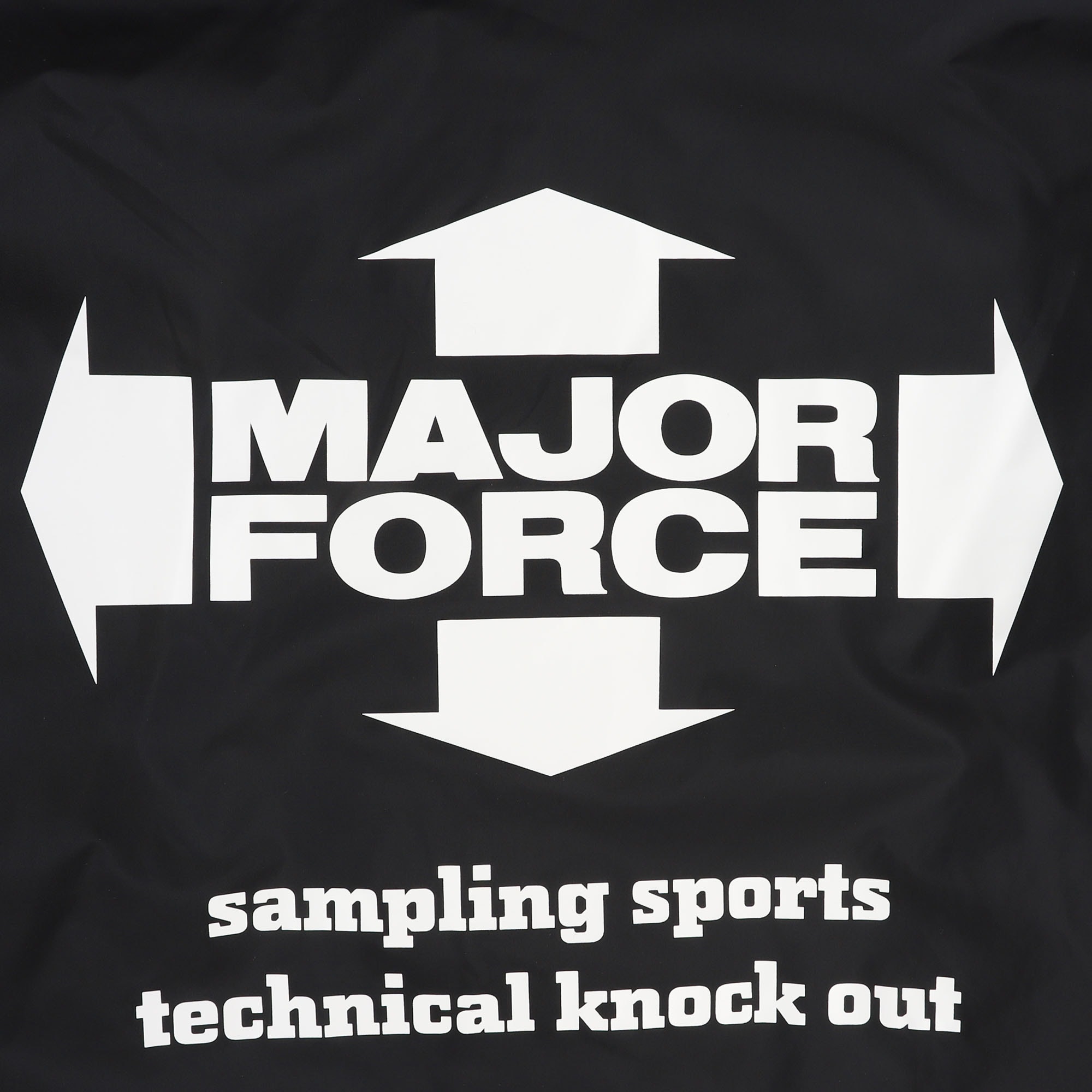 NH X Major Force Windbreaker Jacket - Black product photo