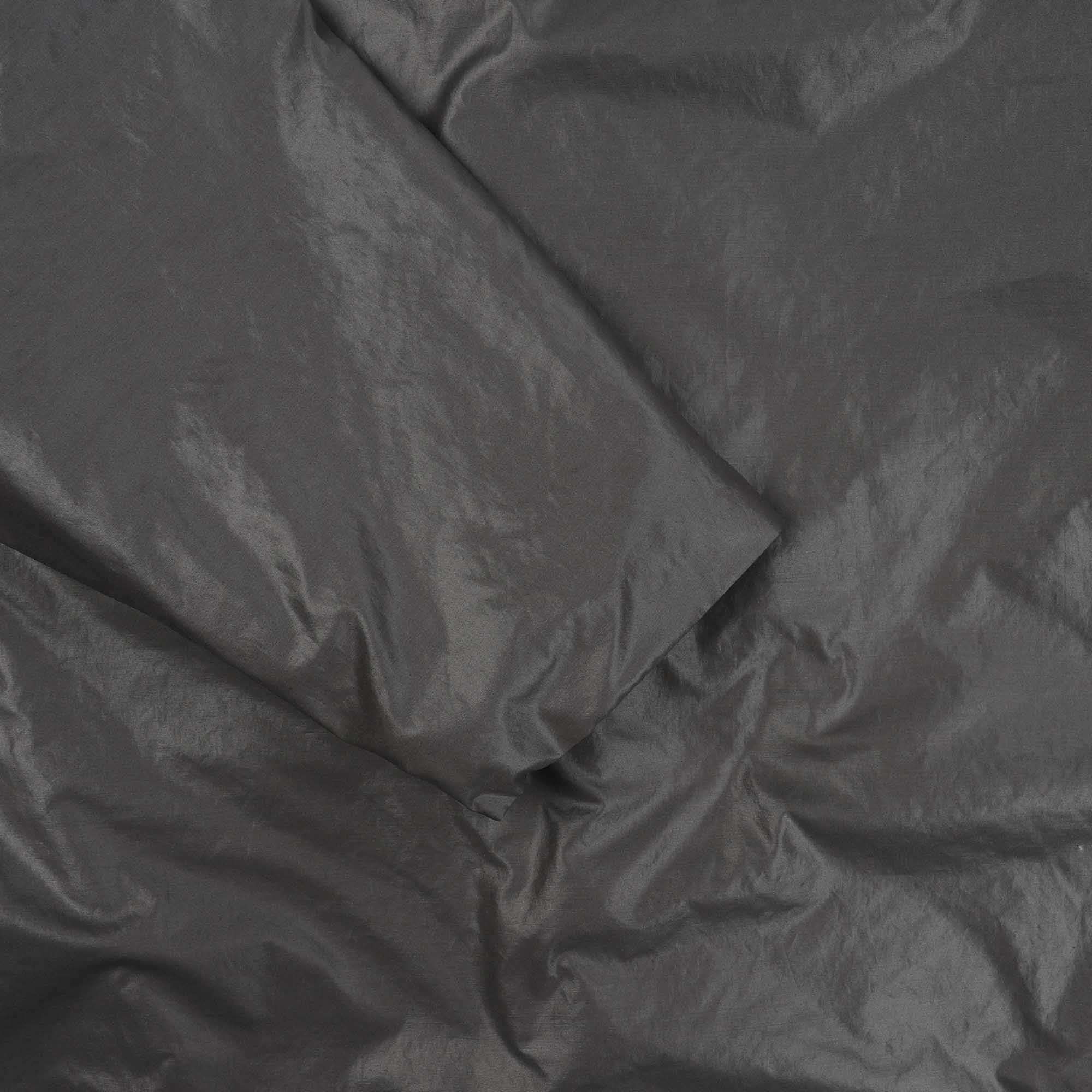 Fleece Lined Zip Coat - Charcoal product photo