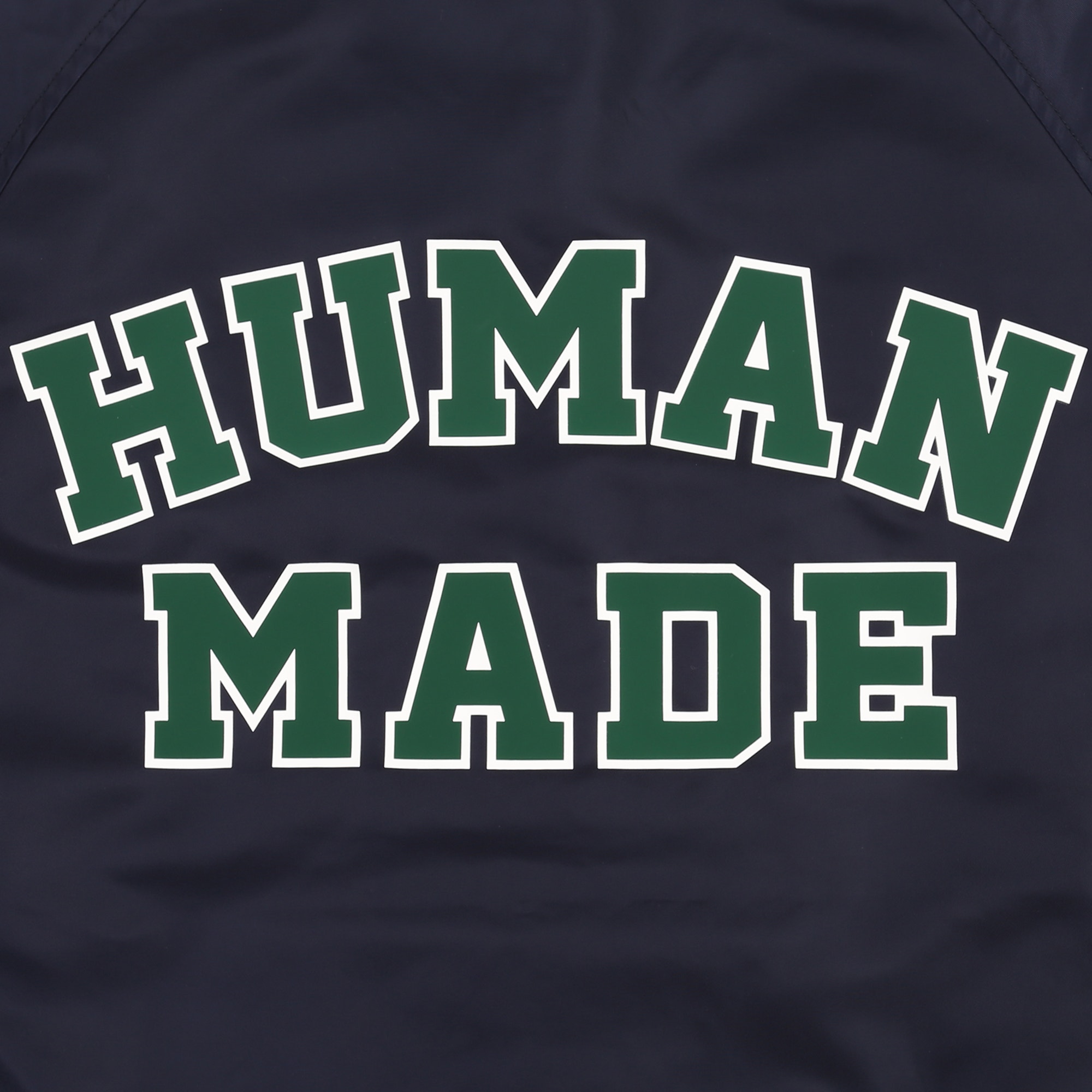 Nylon Stadium Jacket - Navy product photo