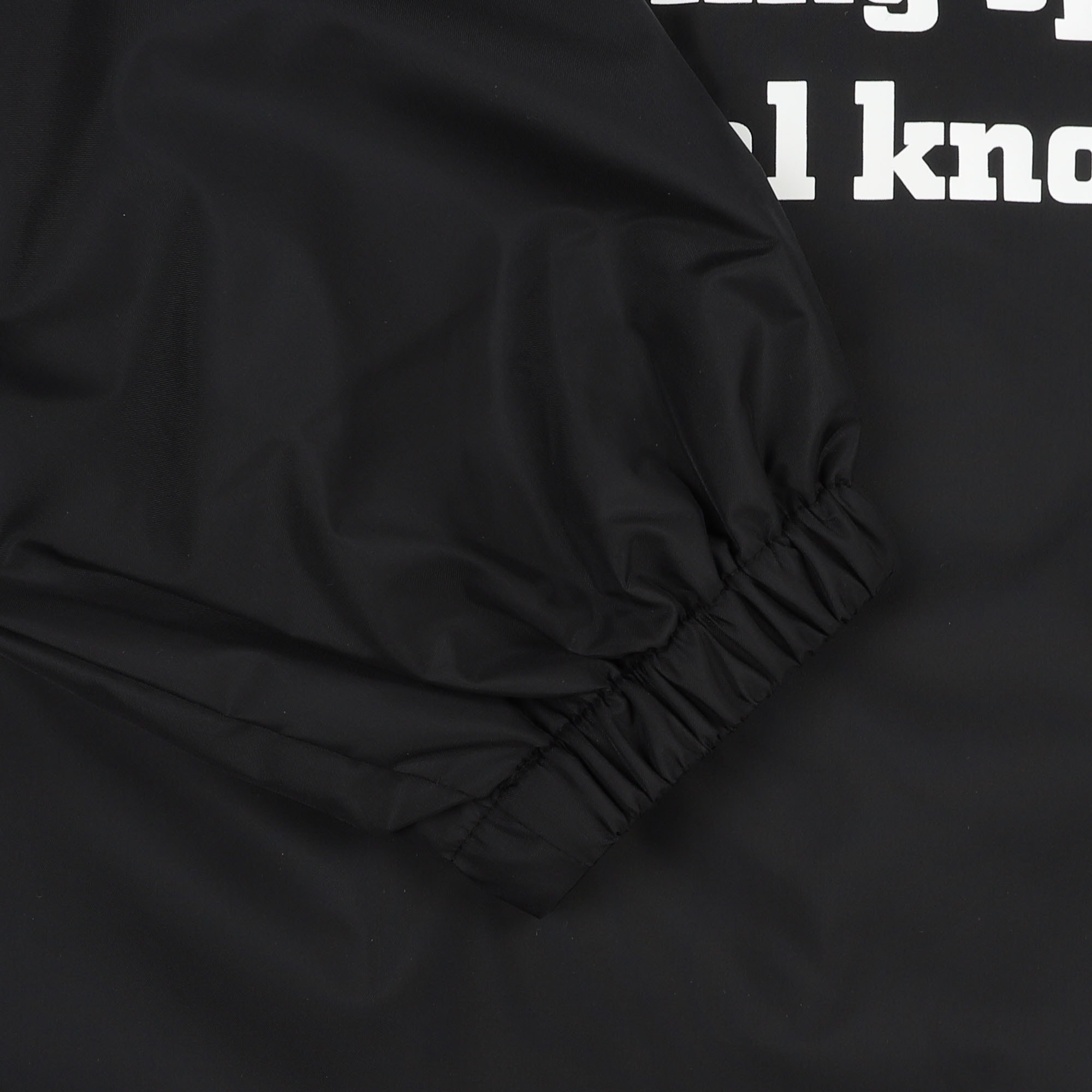 NH X Major Force Windbreaker Jacket - Black product photo