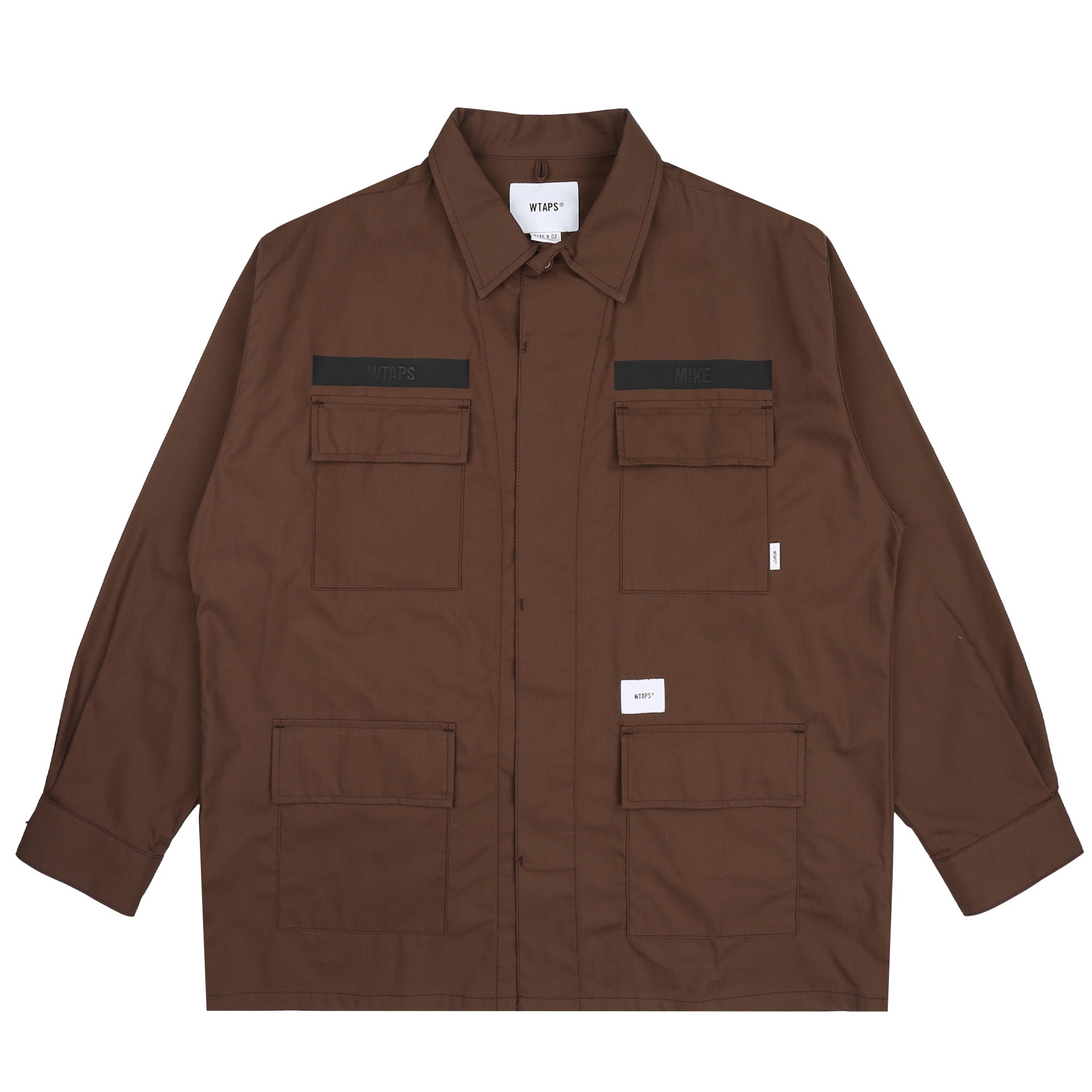 JMOD 01 LS Cotton Ripstop Shirt - Brown product photo