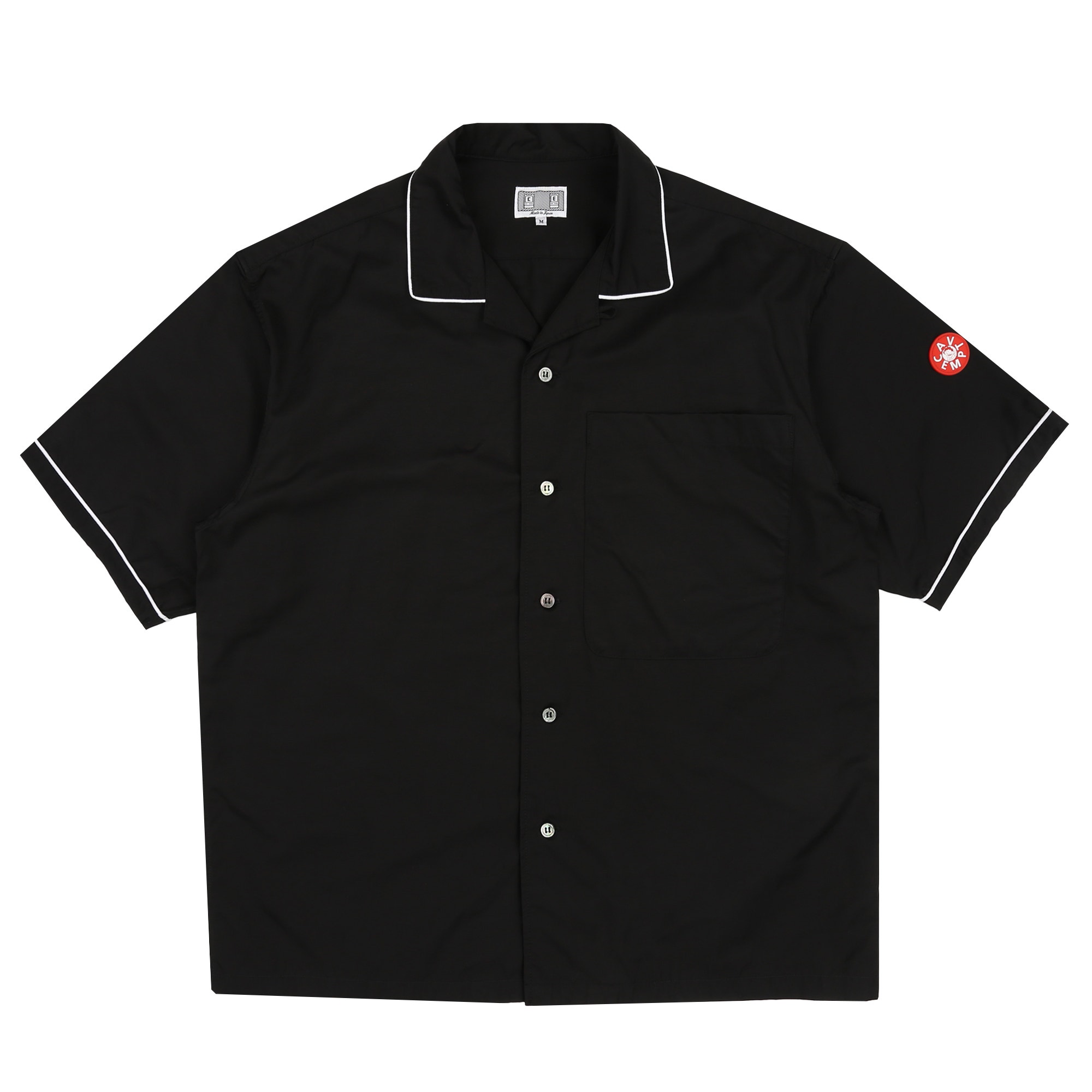 Piping LPOC S/S Shirt - Black product photo