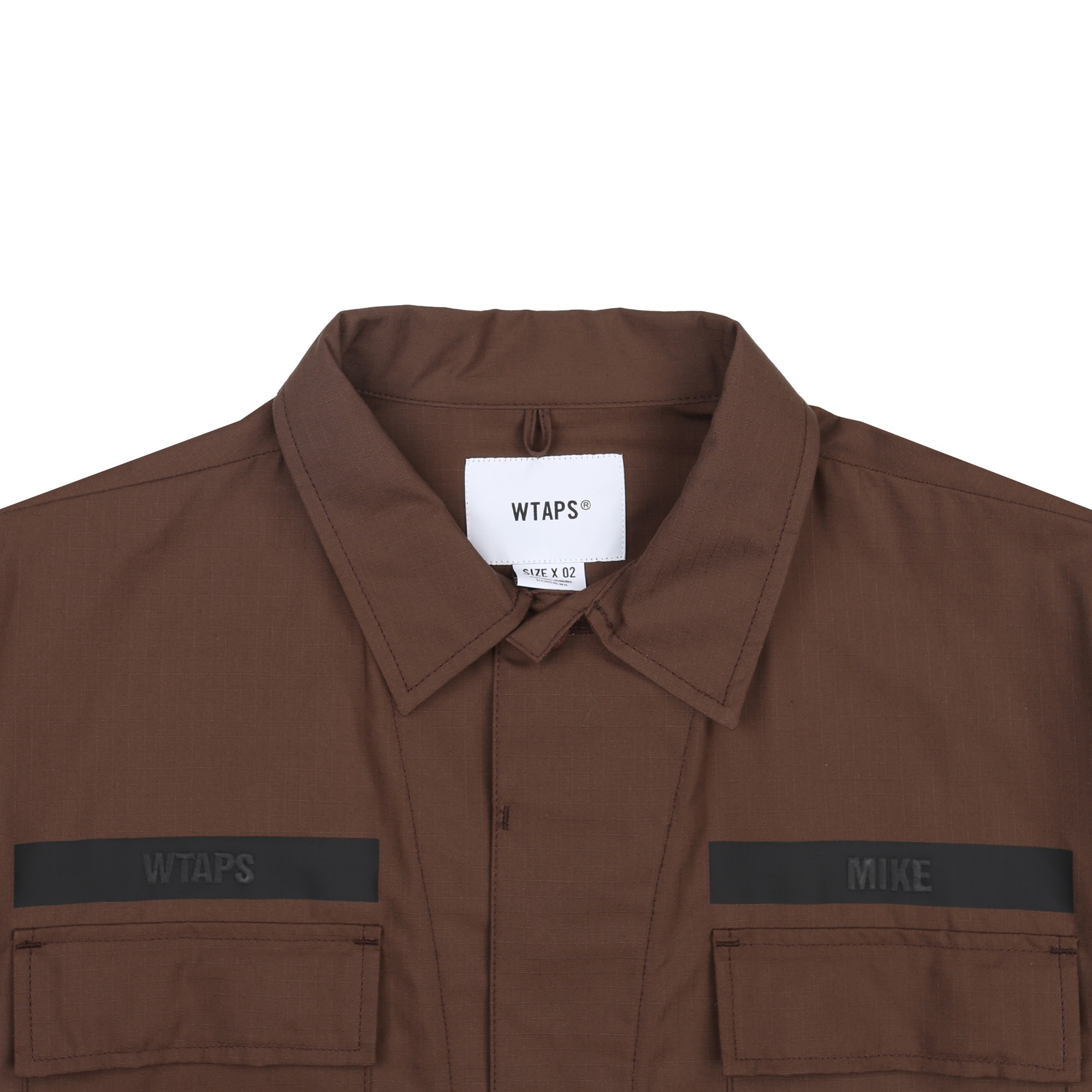 JMOD 01 LS Cotton Ripstop Shirt - Brown product photo