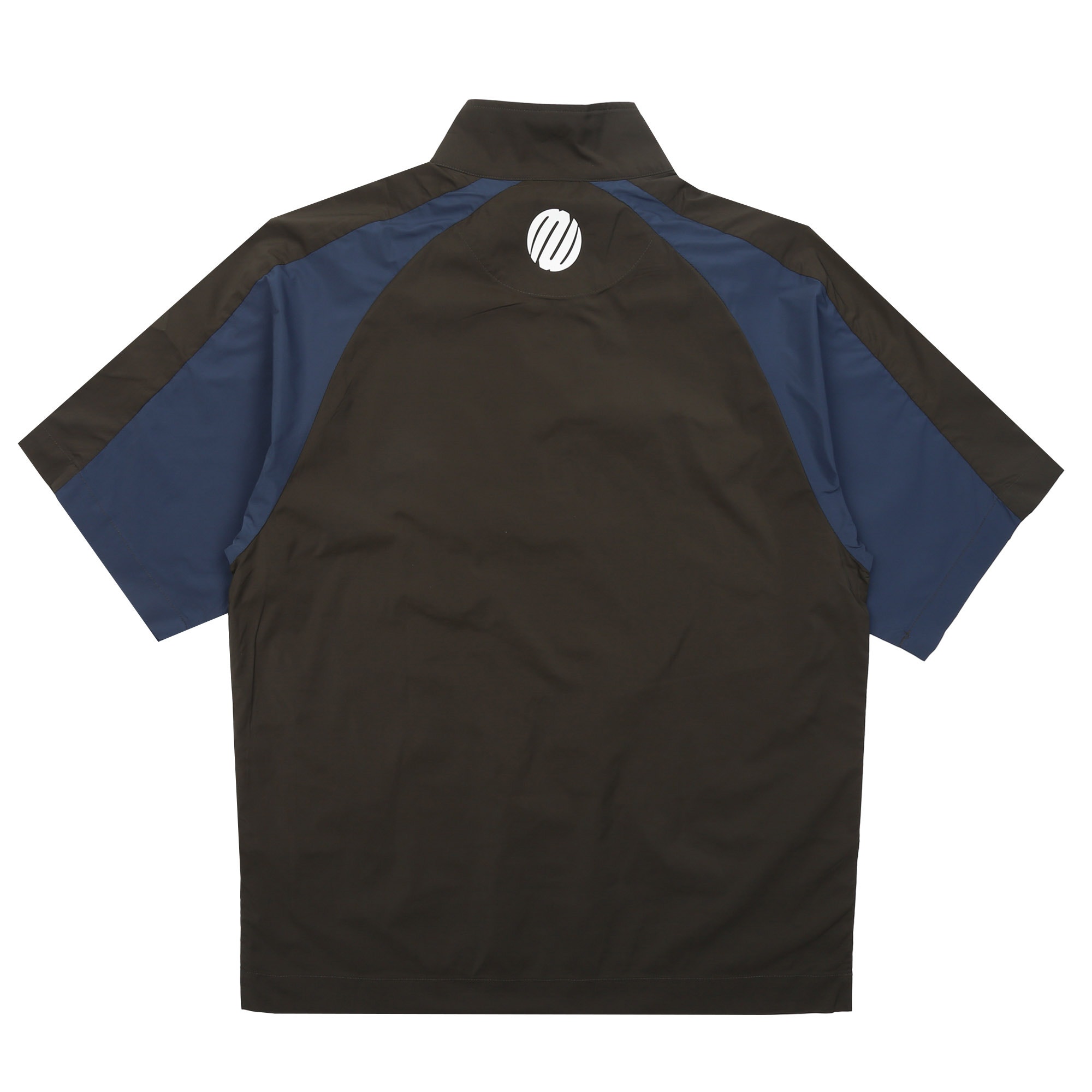 S/S Paneled Wind Shirt - Black/Navy product photo