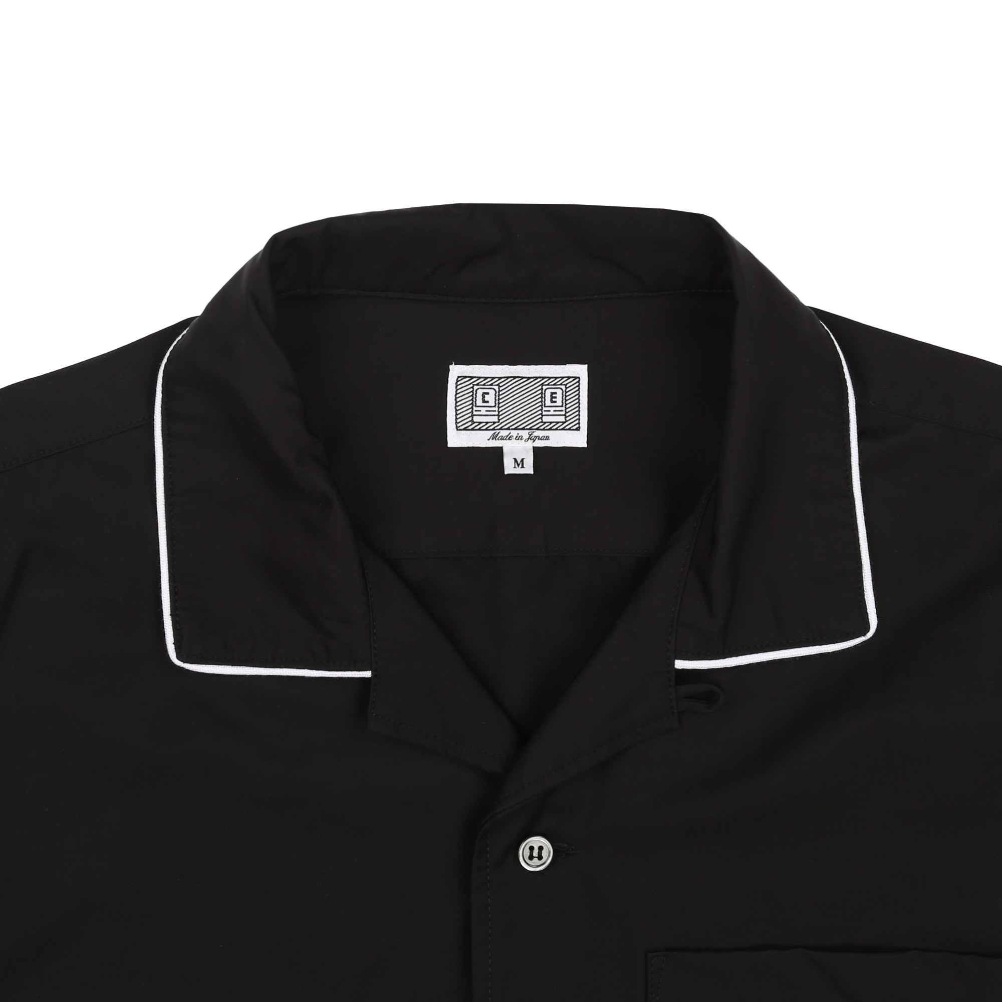 Piping LPOC S/S Shirt - Black product photo