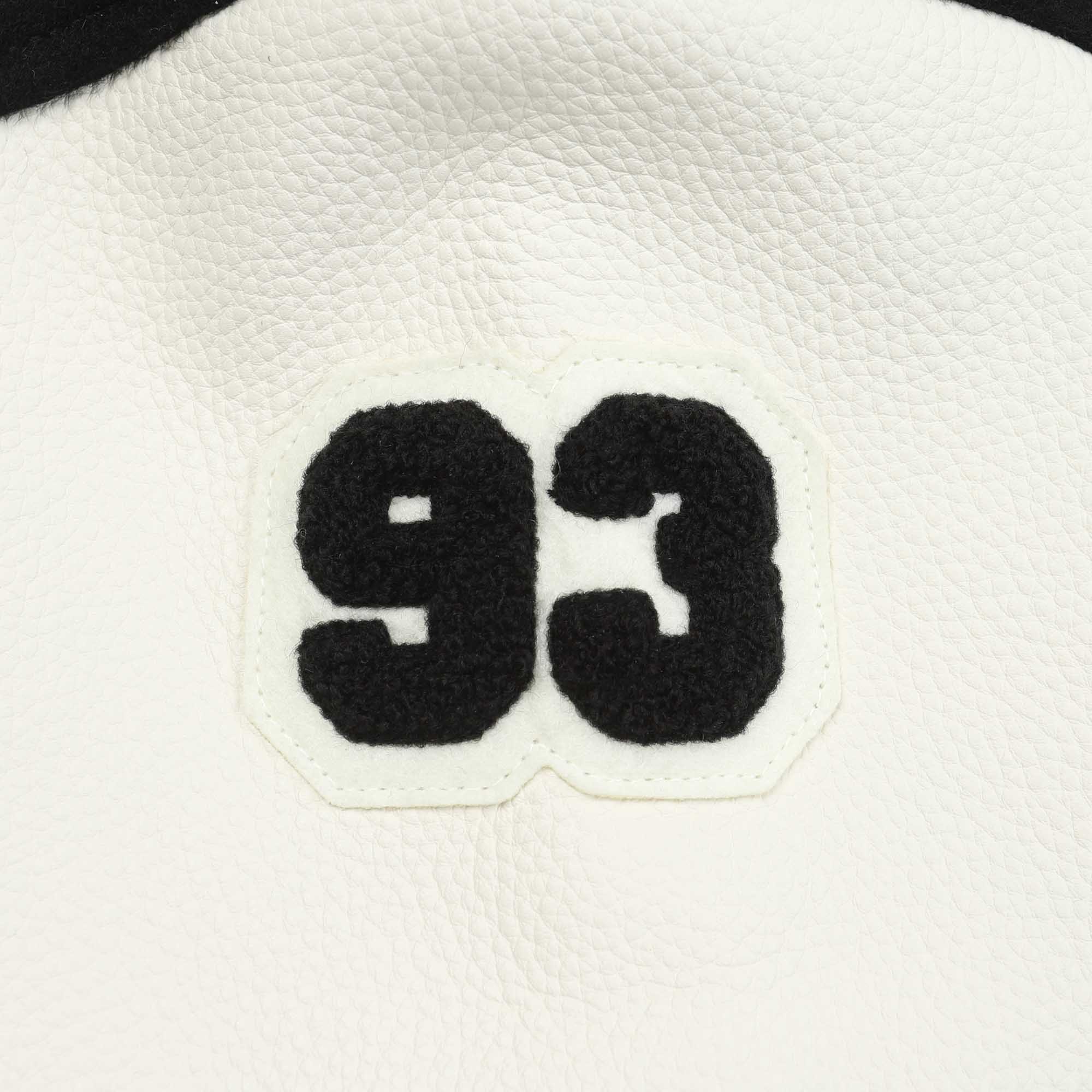 Embroidery Varsity Jacket - Black product photo
