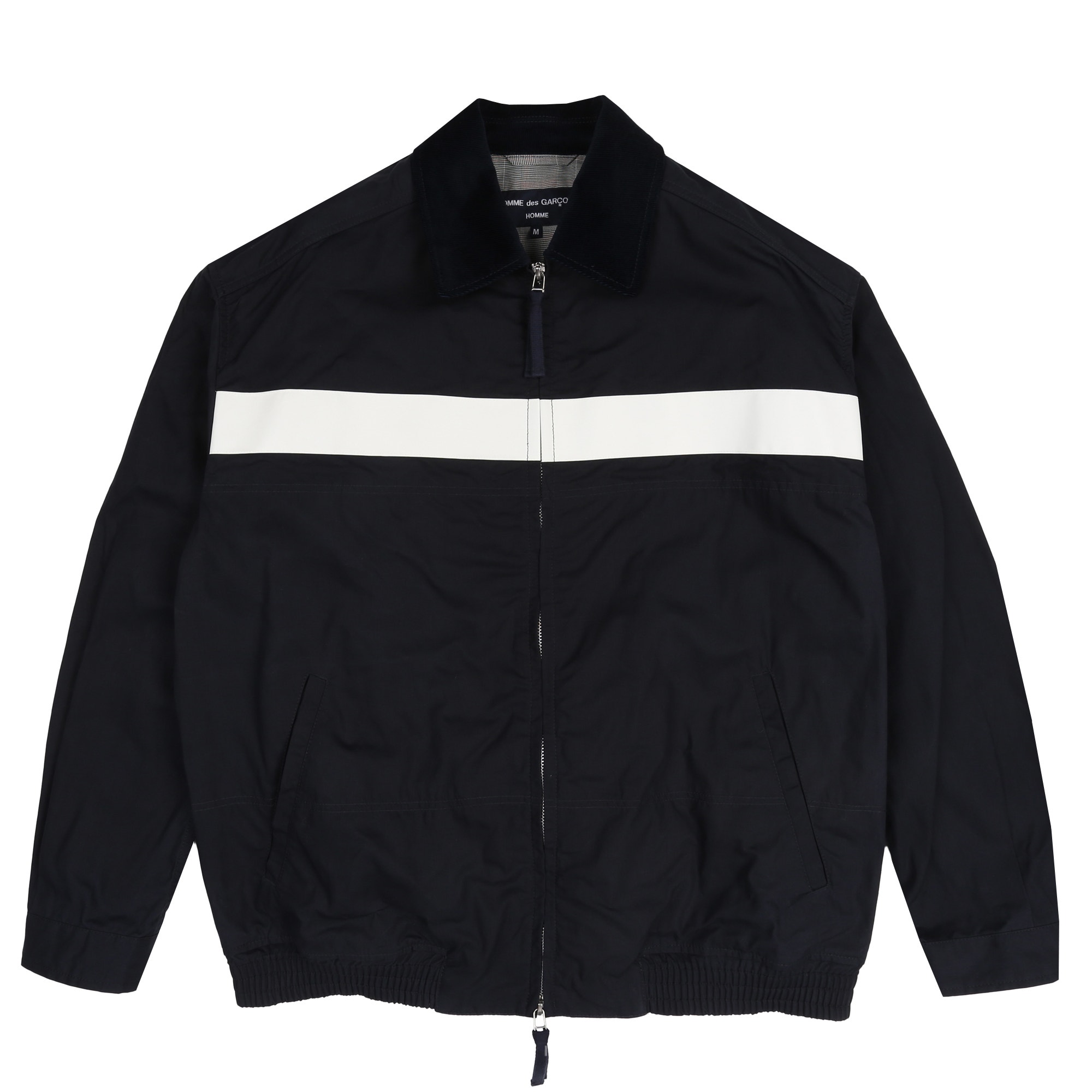 Cotton Weather Oil Cloth Jacket - Navy product photo