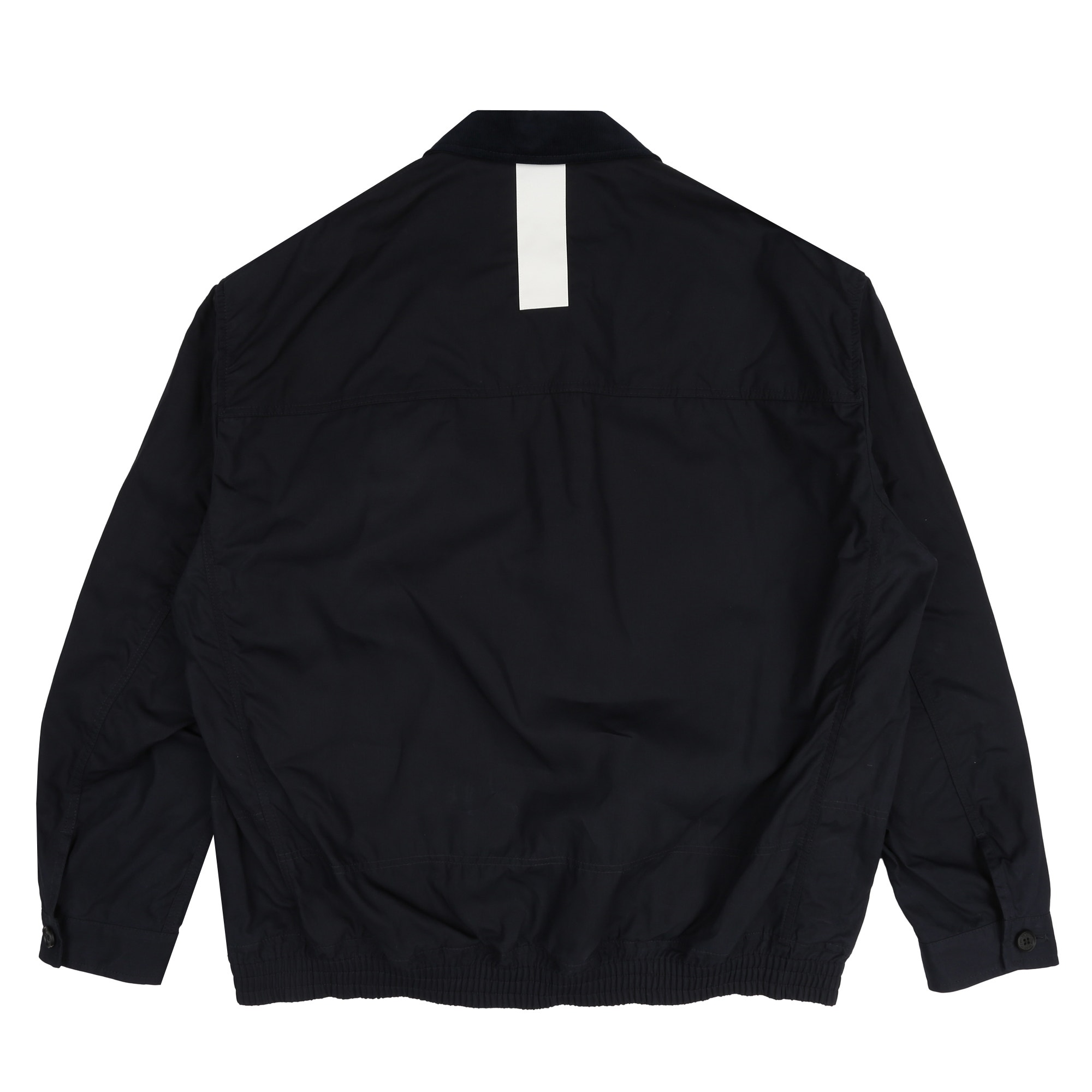 Cotton Weather Oil Cloth Jacket - Navy product photo