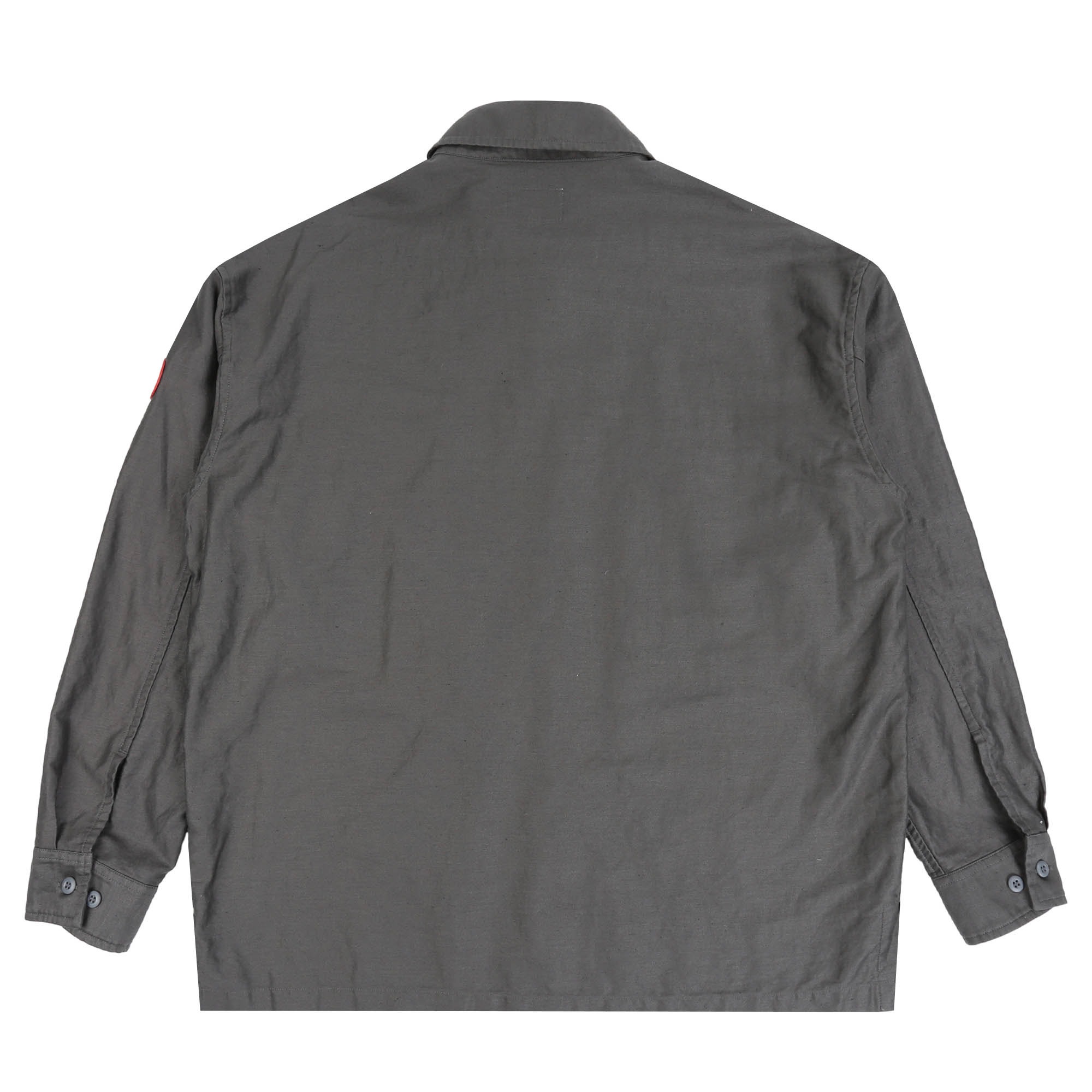 Cotton Linen Casual Shirt - Charcoal product photo
