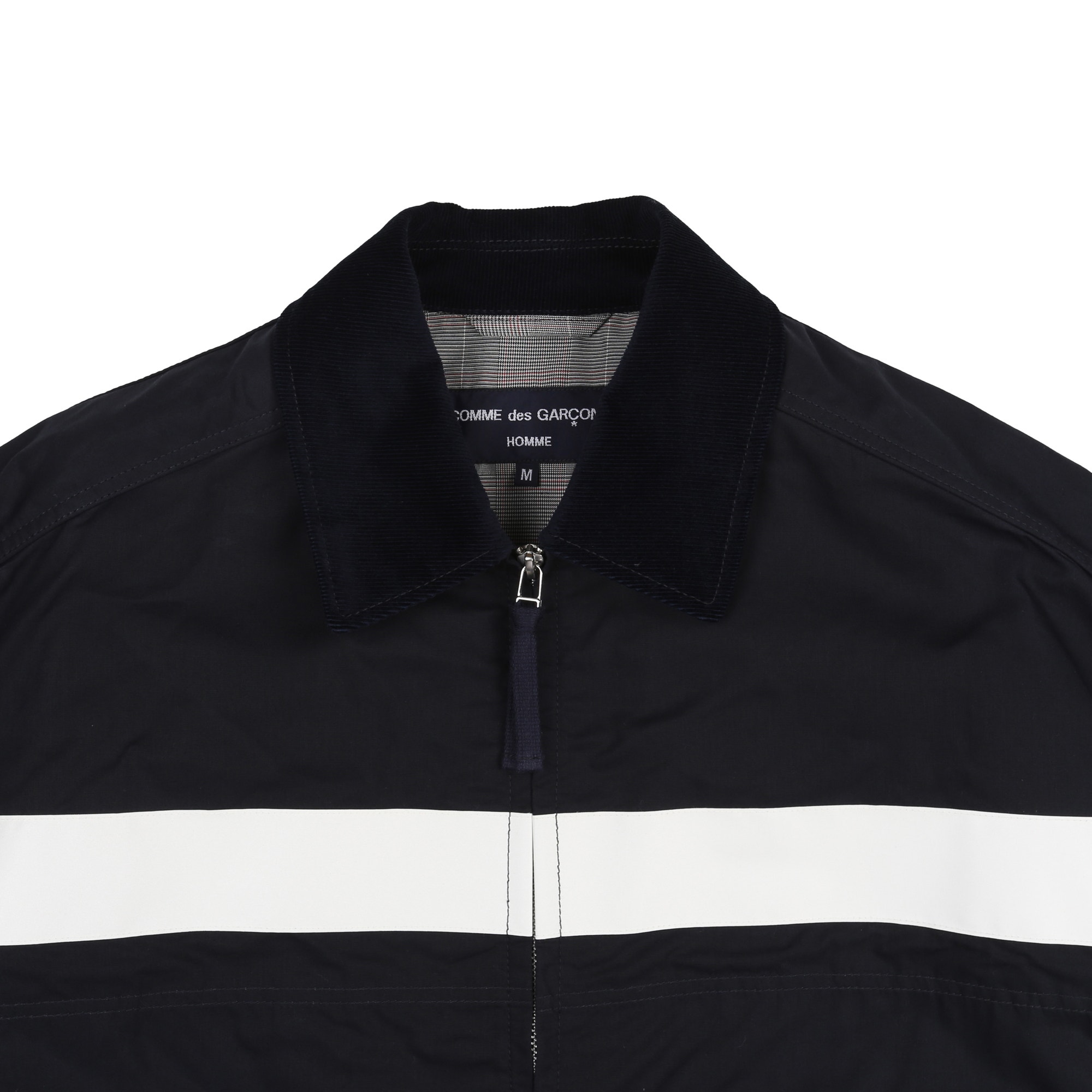 Cotton Weather Oil Cloth Jacket - Navy product photo