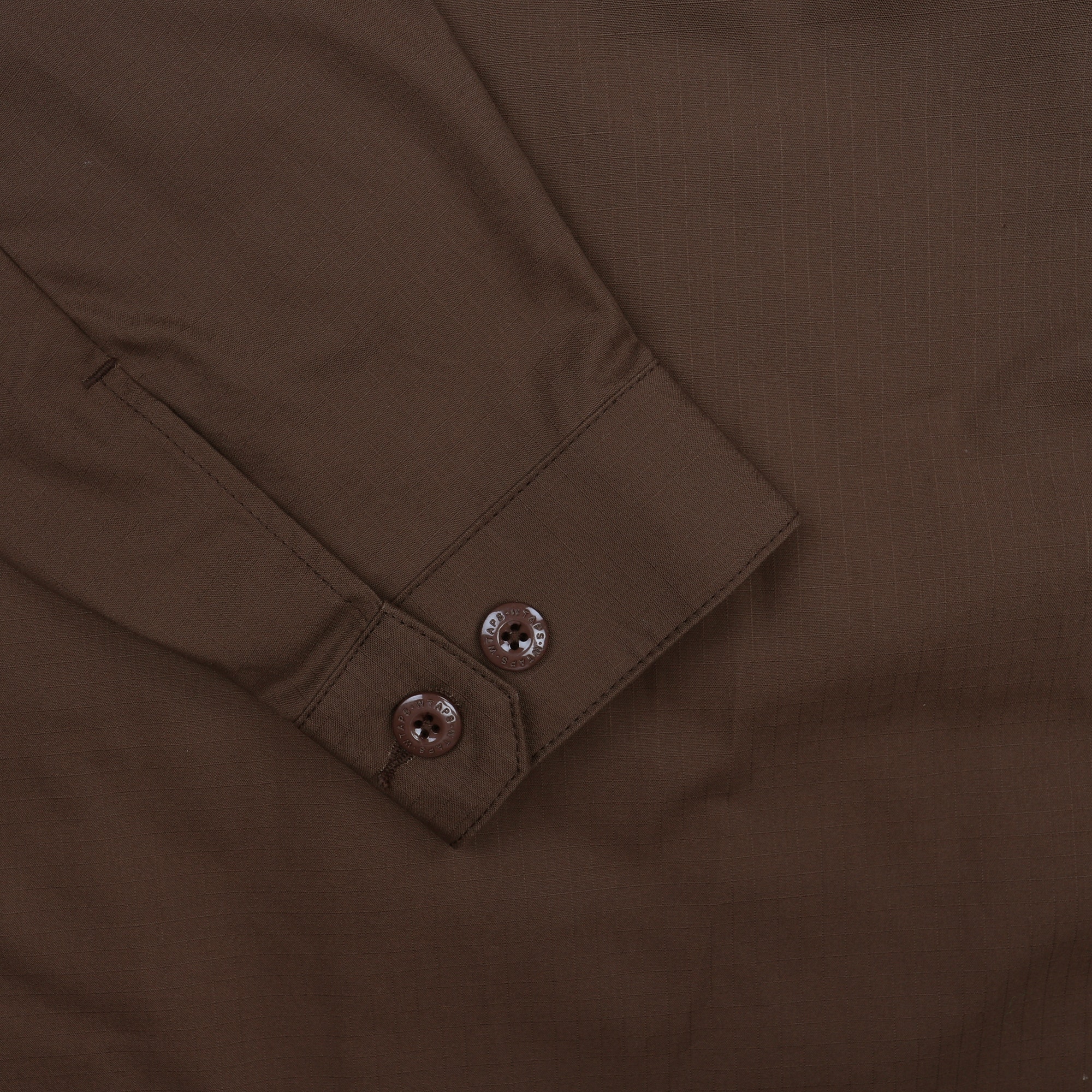 JMOD 01 LS Cotton Ripstop Shirt - Brown product photo