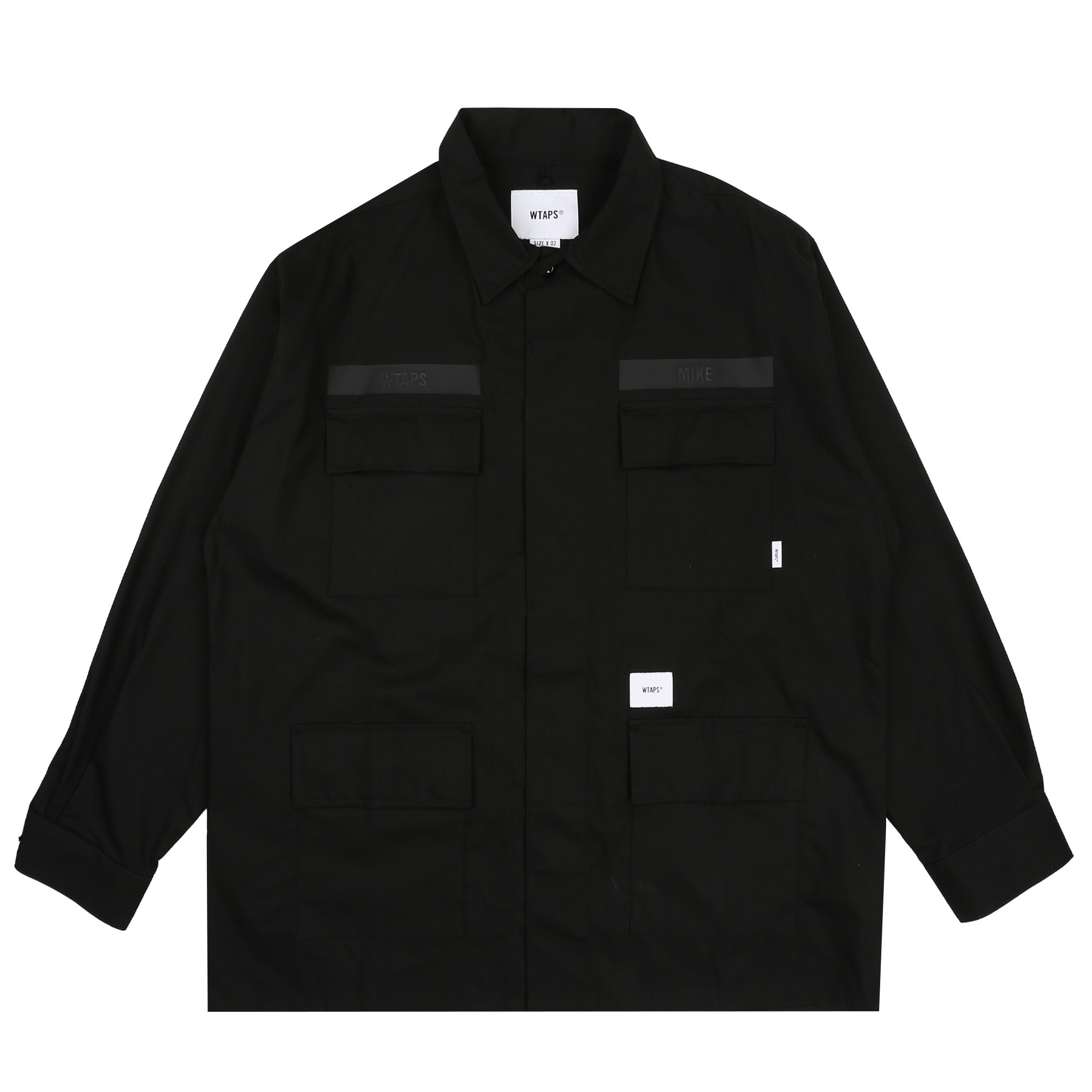 JMOD 01 LS Cotton Ripstop Shirt - Black product photo