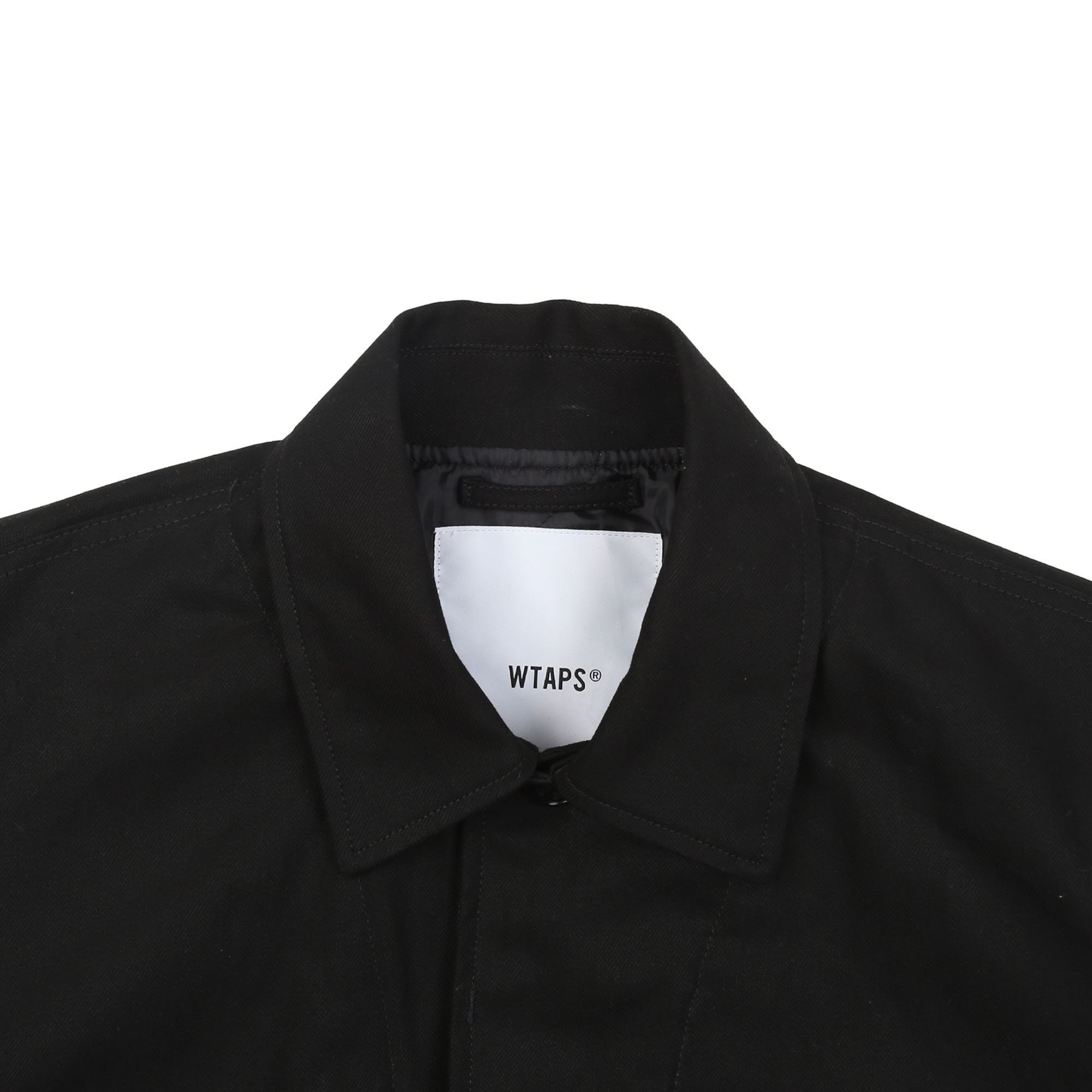 Smock Serge Coat - Black product photo
