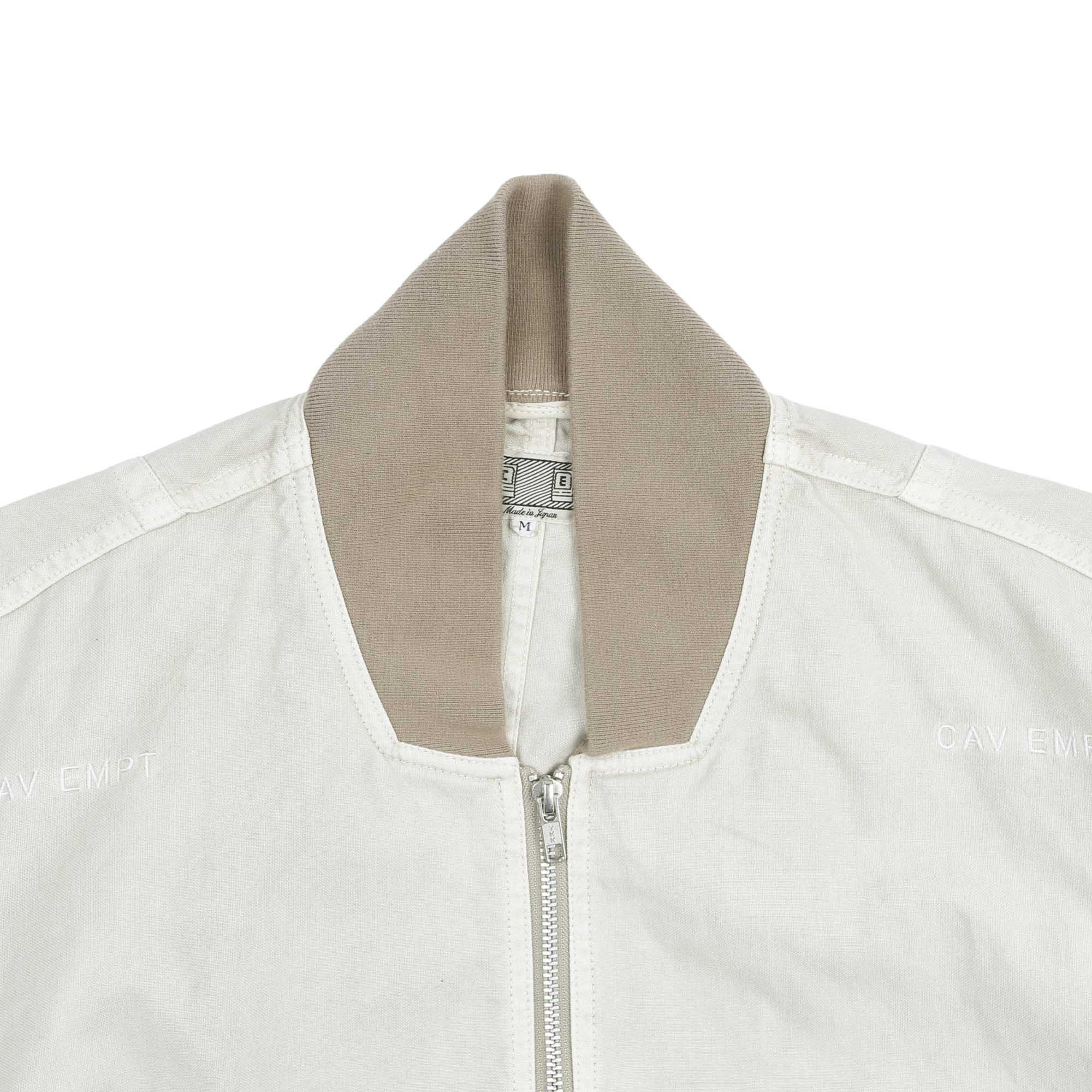 Overdye Duck Zip Jacket - Beige product photo
