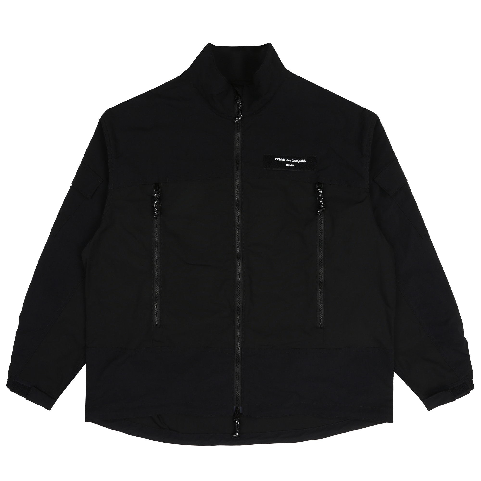 Oxford Nylon Typewriter Jacket - Black product photo