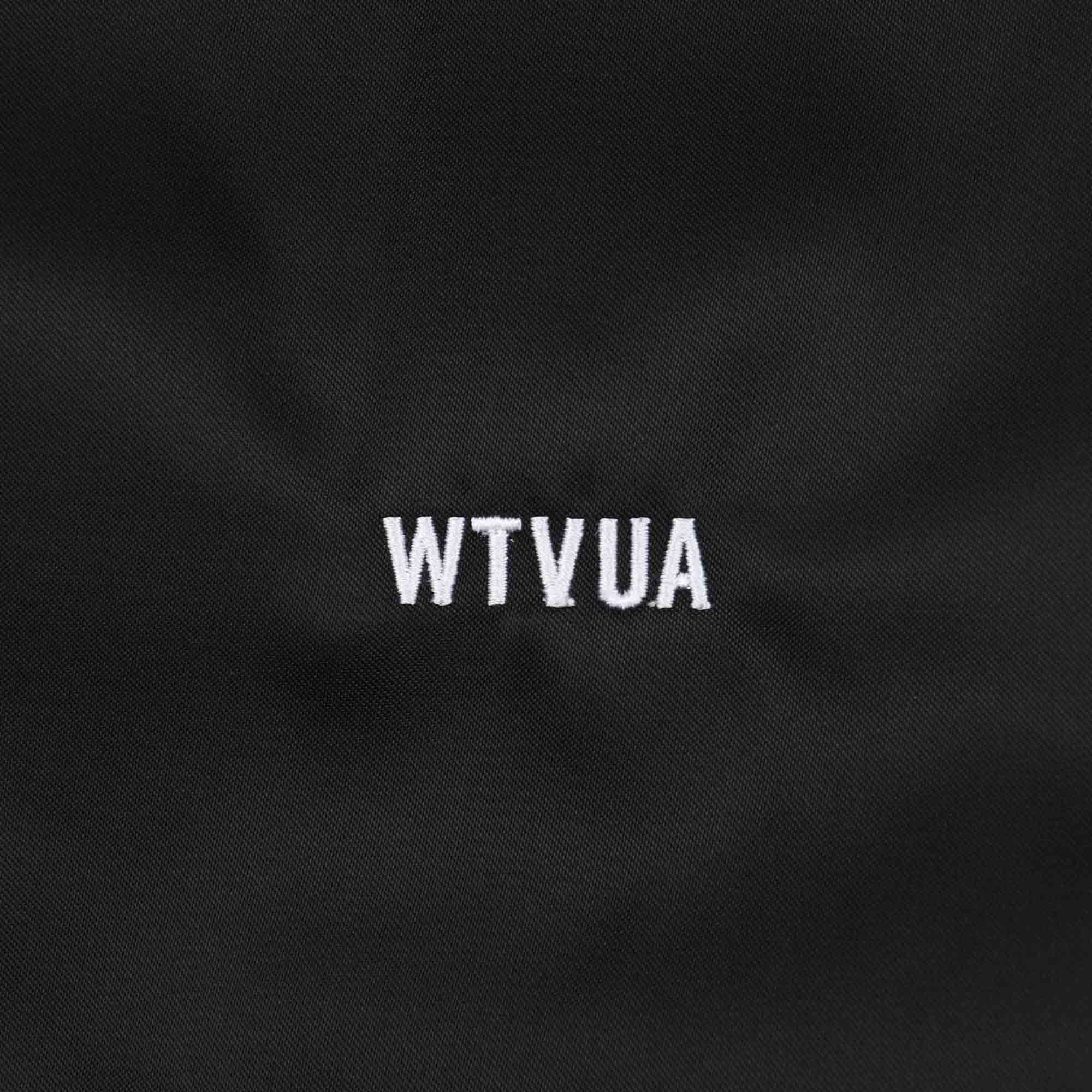 Nylon Twill Team Jacket - Black product photo