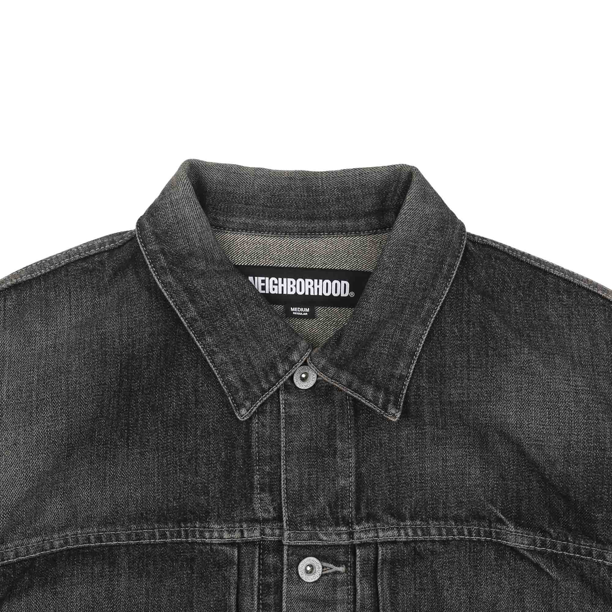 Washed Denim Type-1 Jacket - Black product photo