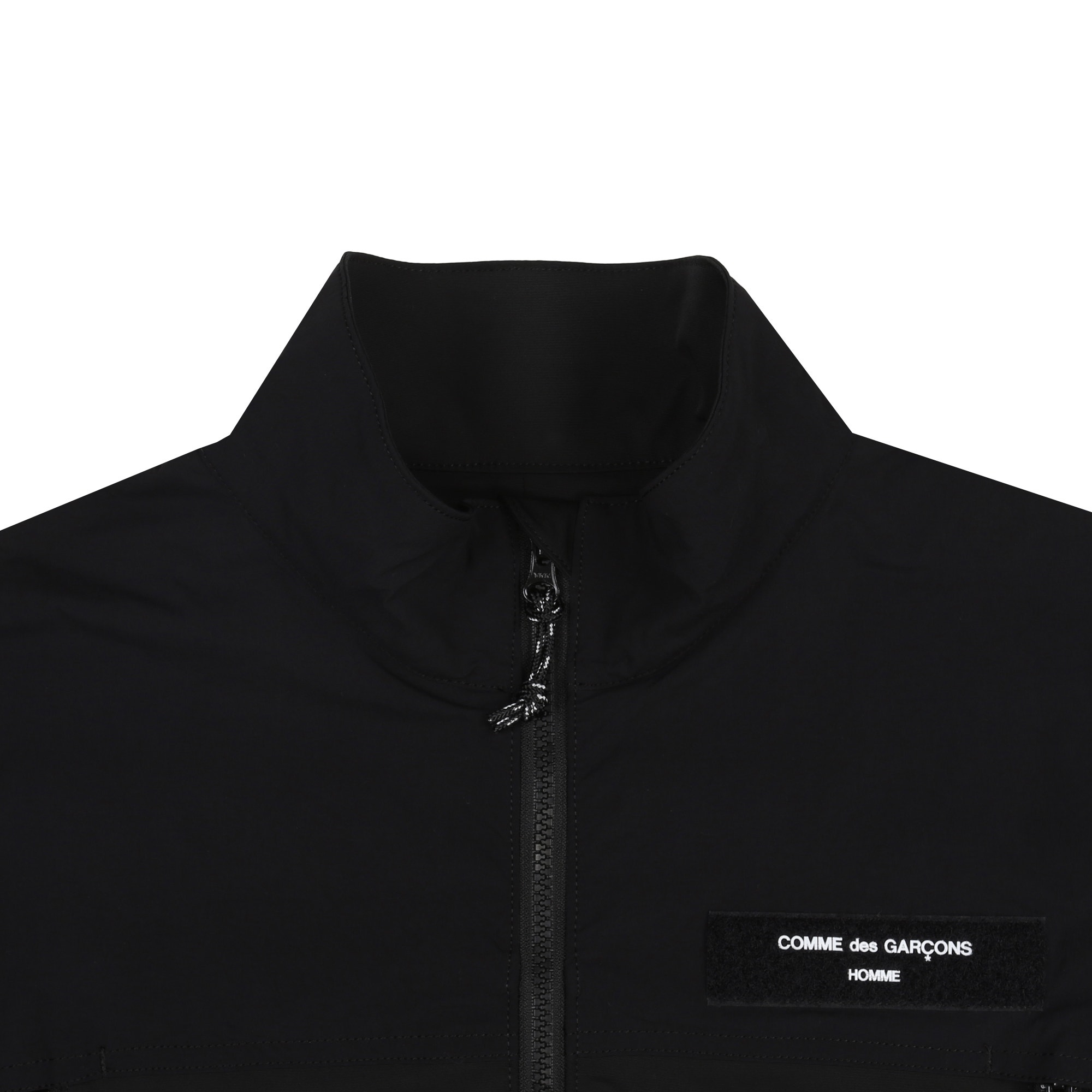 Oxford Nylon Typewriter Jacket - Black product photo
