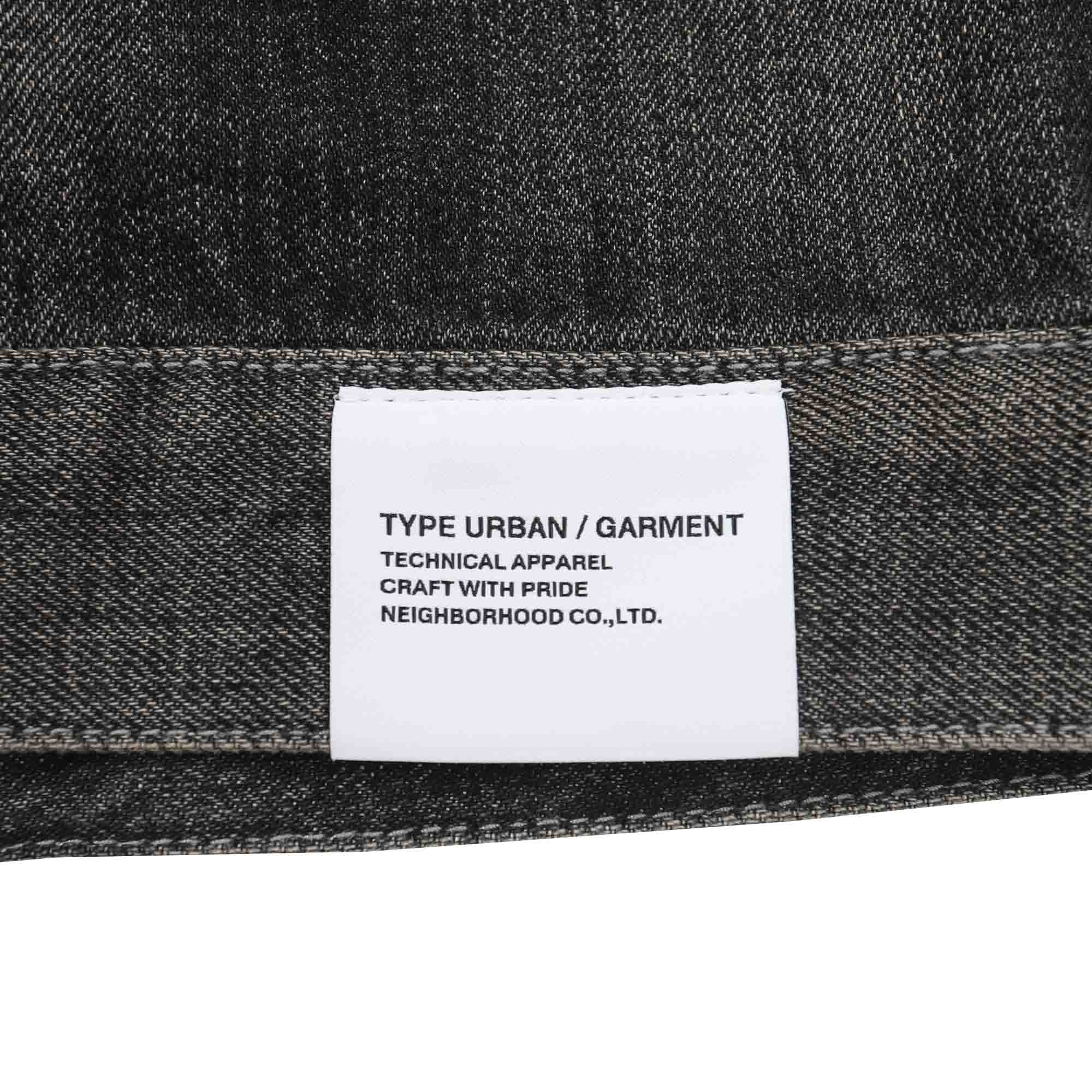 Washed Denim Type-1 Jacket - Black product photo