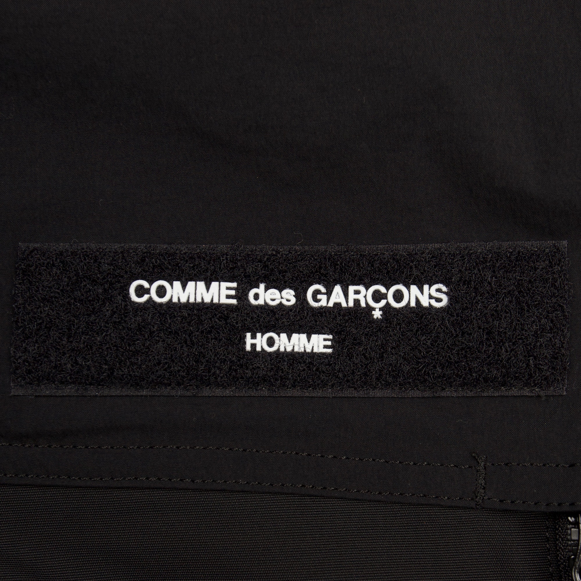 Oxford Nylon Typewriter Jacket - Black product photo
