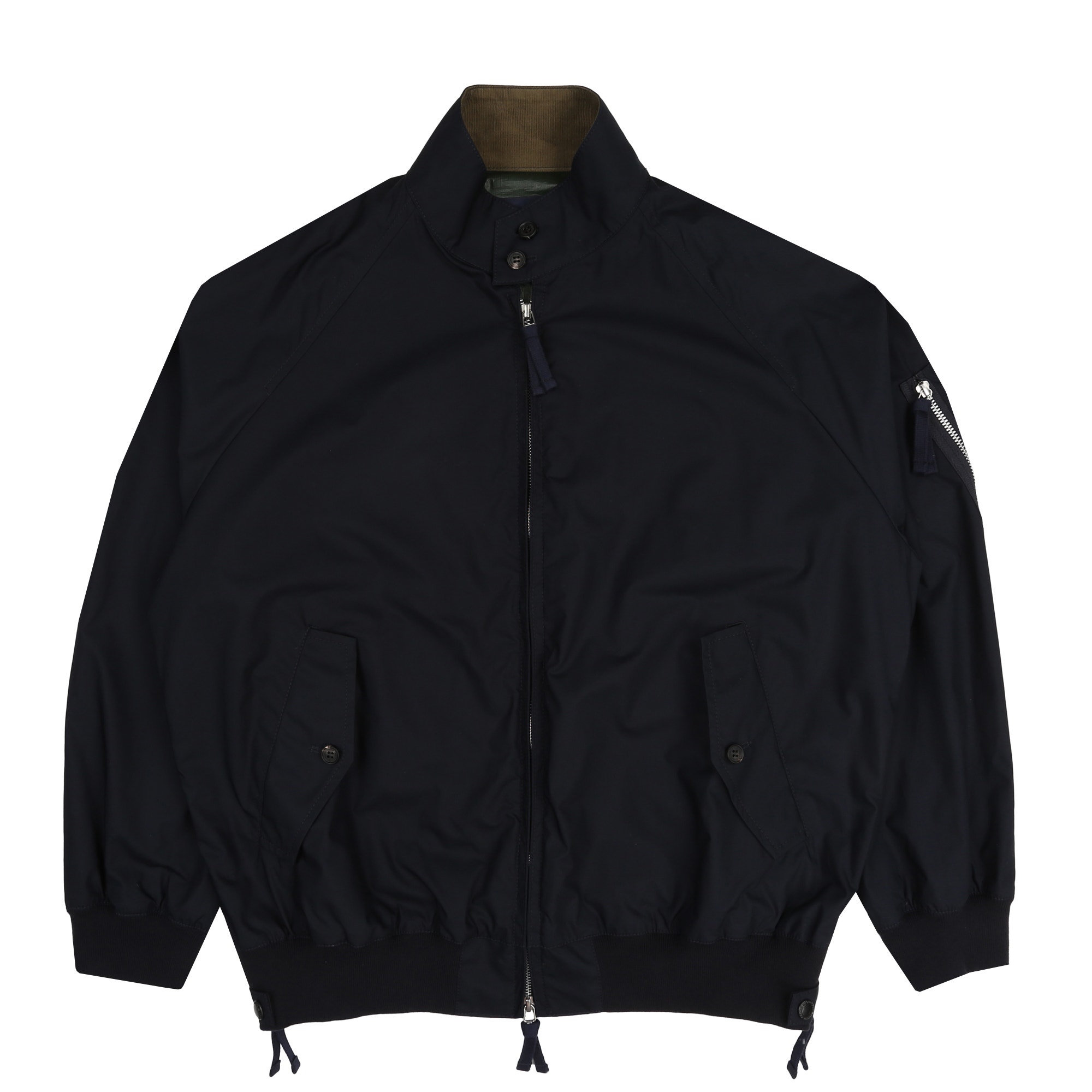 Typewriter Garment Washed Jacket - Navy product photo