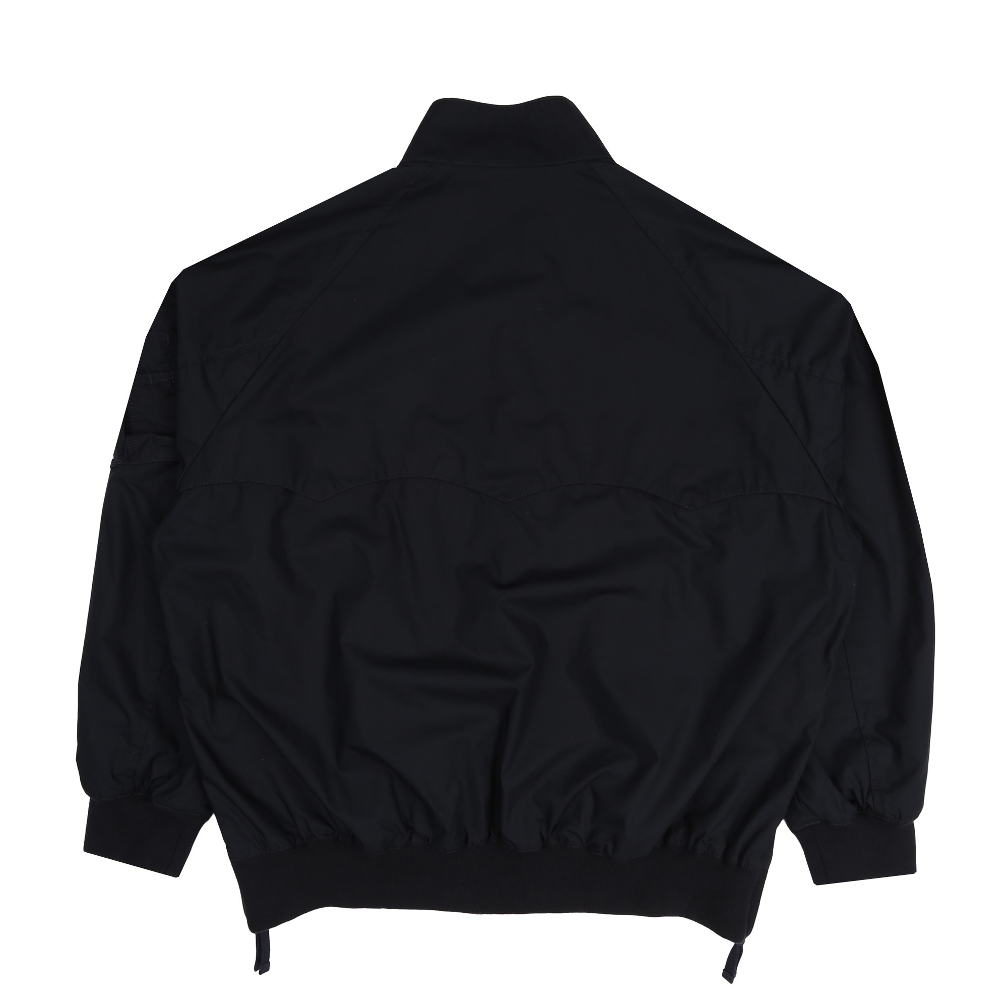 Typewriter Garment Washed Jacket - Navy