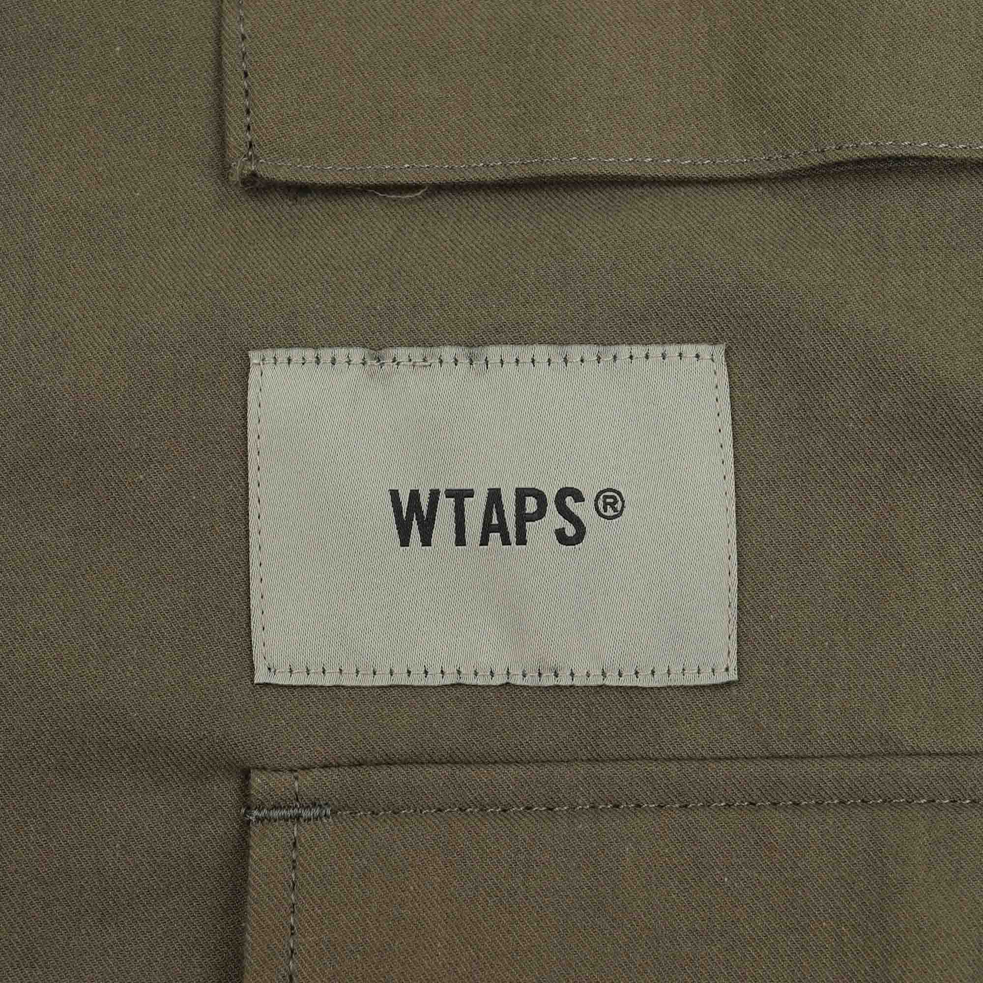 Veiny LS Cotton Twill Shirt - Olive Drab product photo