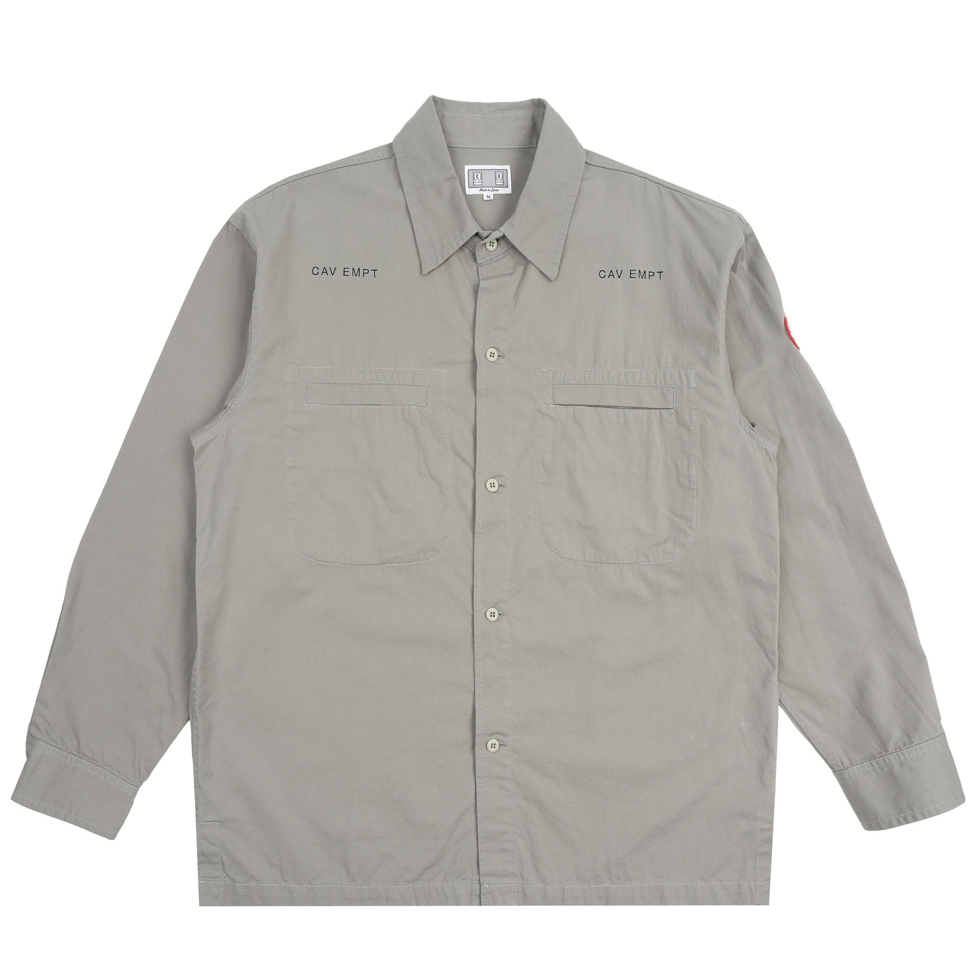Grey cotton casual shirt hotsell