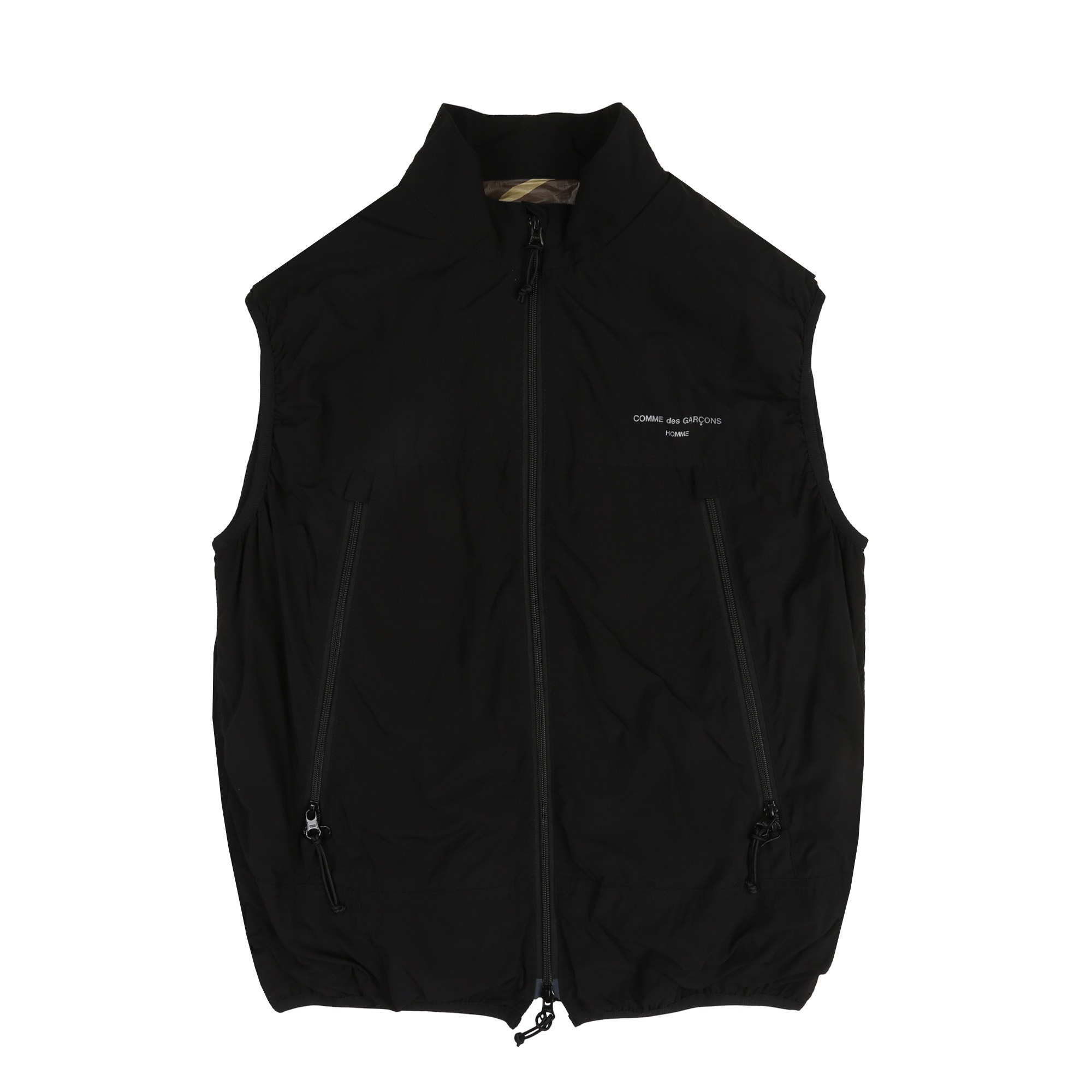 Nylon Typewriter Vest - Black product photo