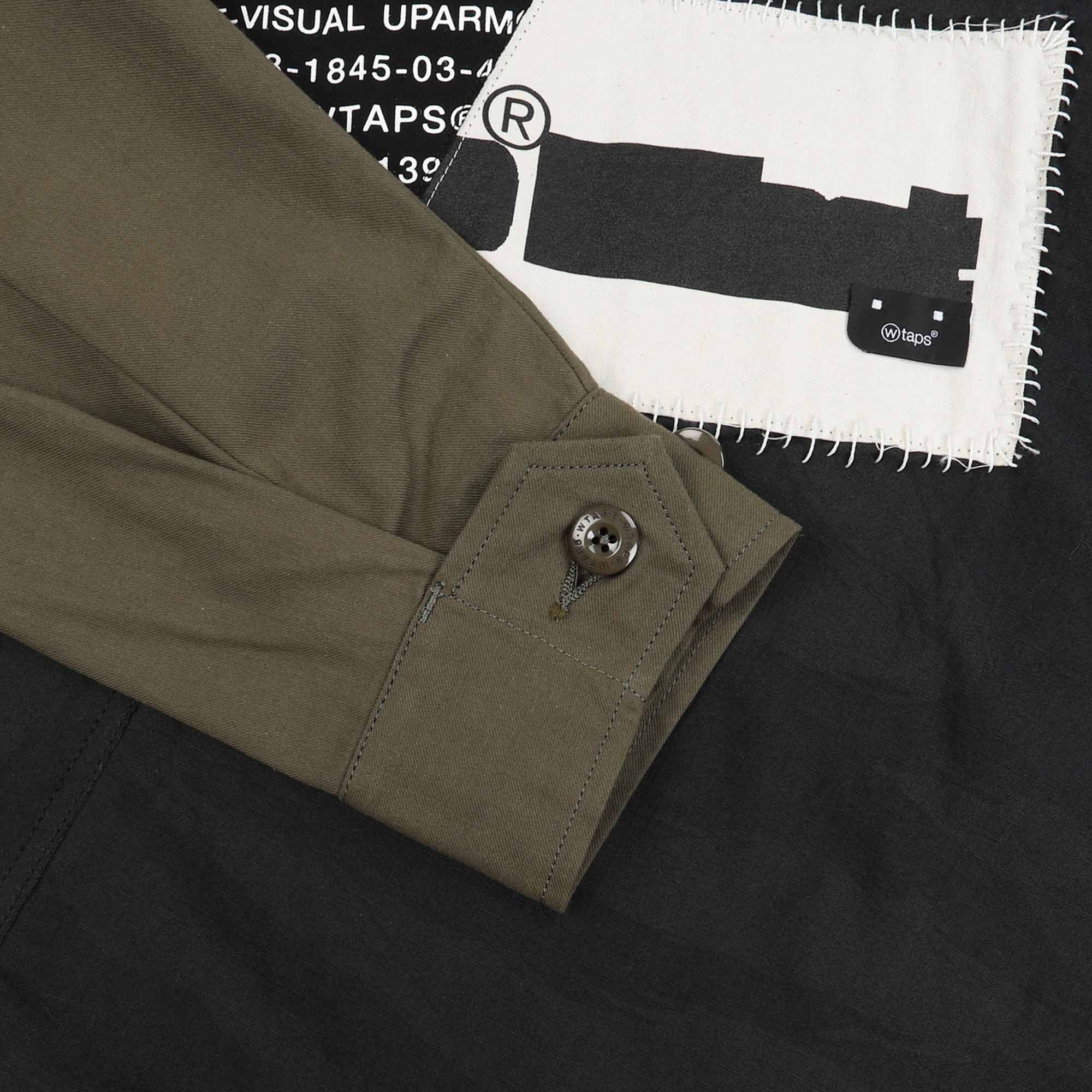 Veiny LS Cotton Twill Shirt - Olive Drab product photo