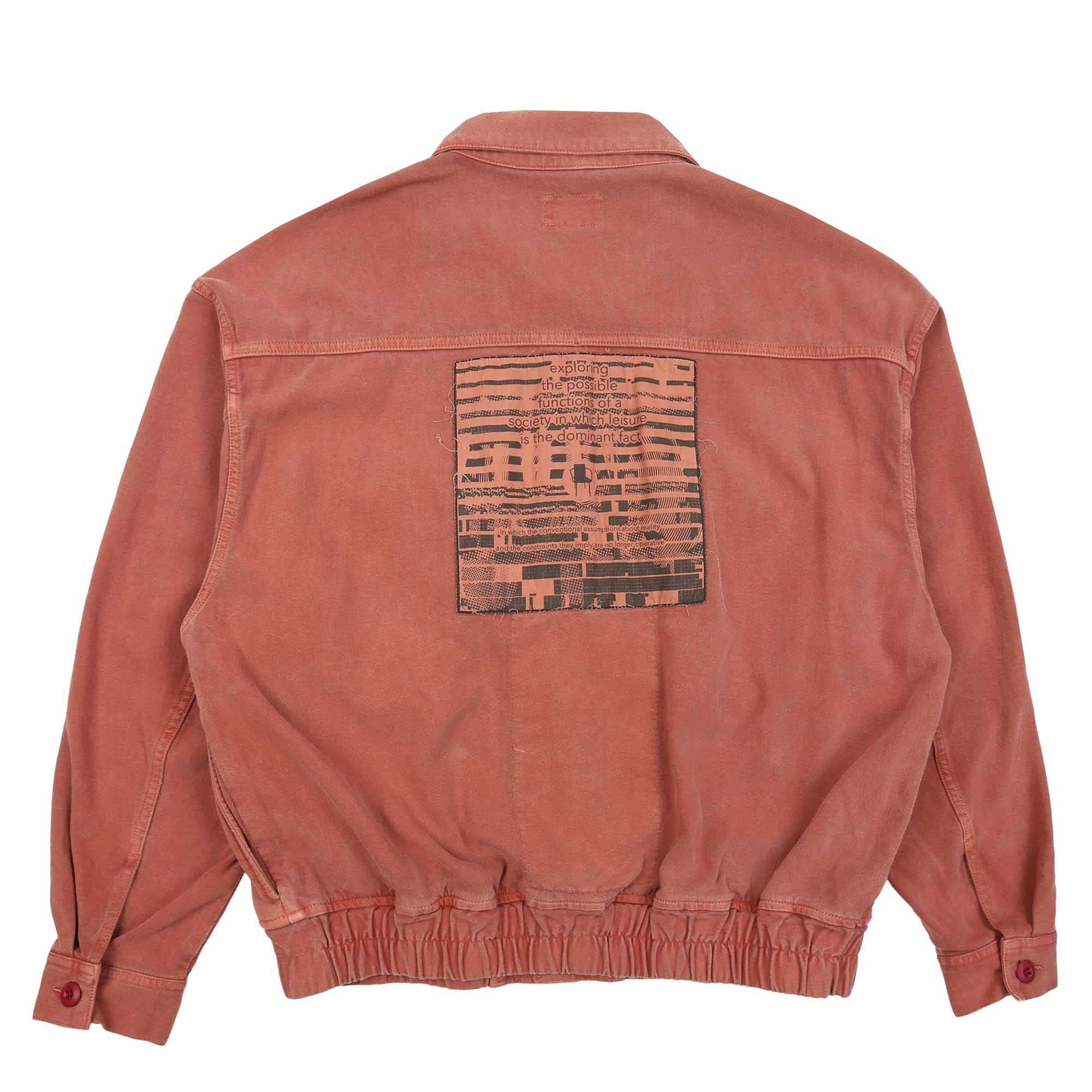 Overdye Community Button Jacket - Brown product photo