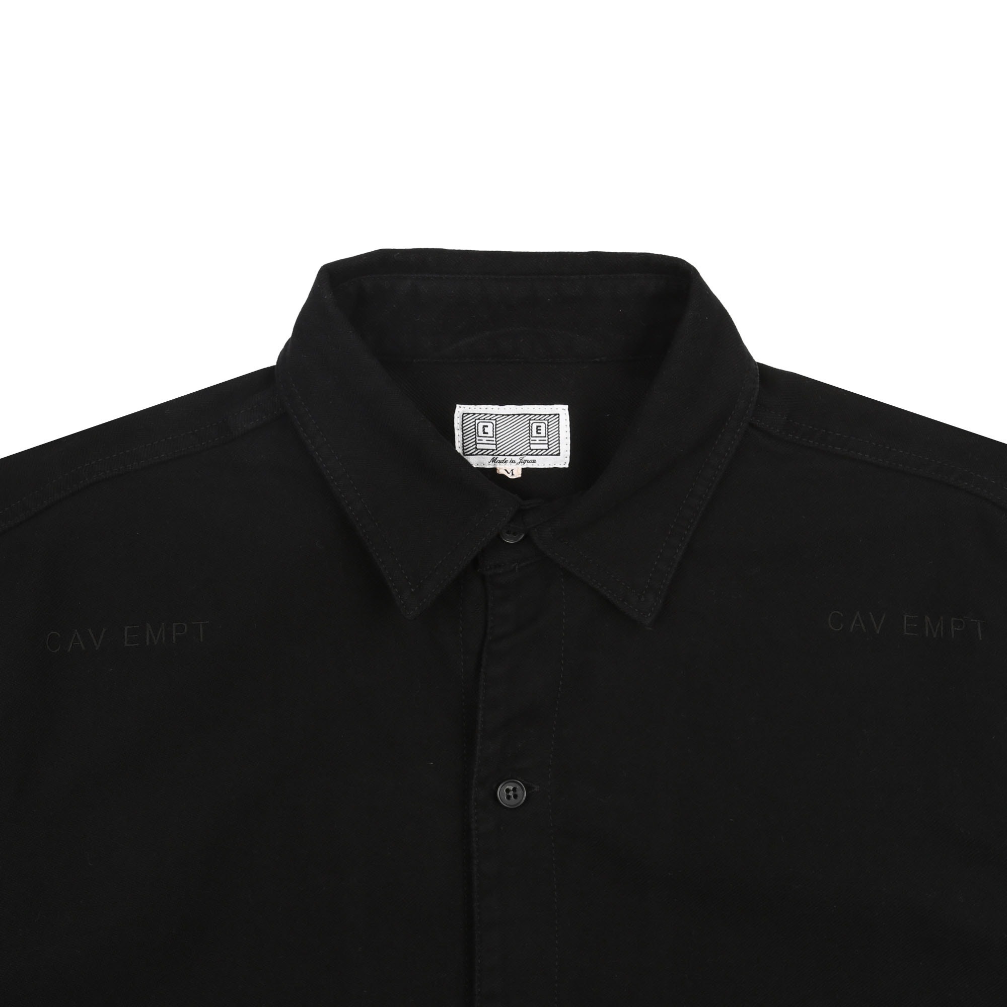 Welt Pockets Big Shirt - Black product photo
