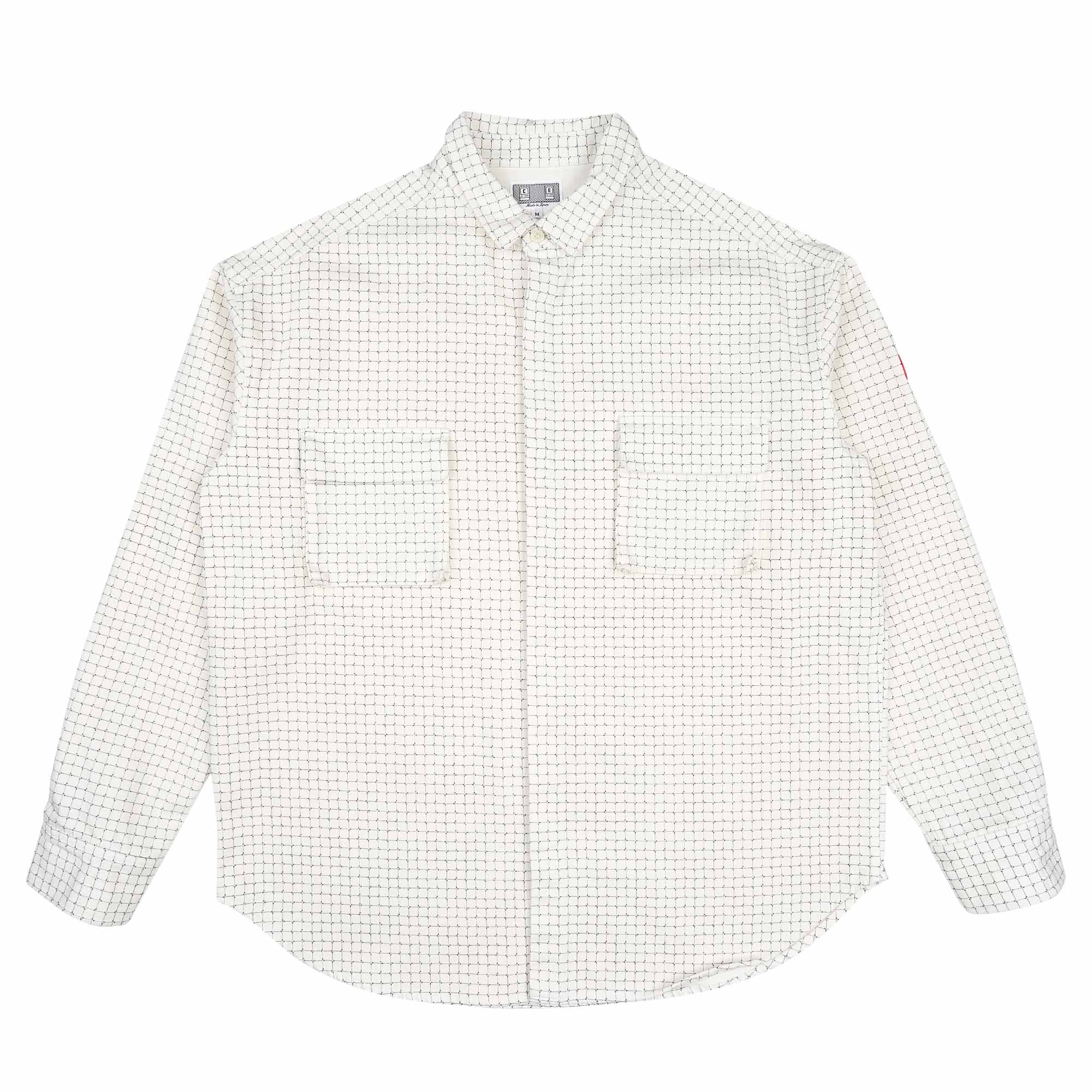 Control Denim Big Shirt - White product photo