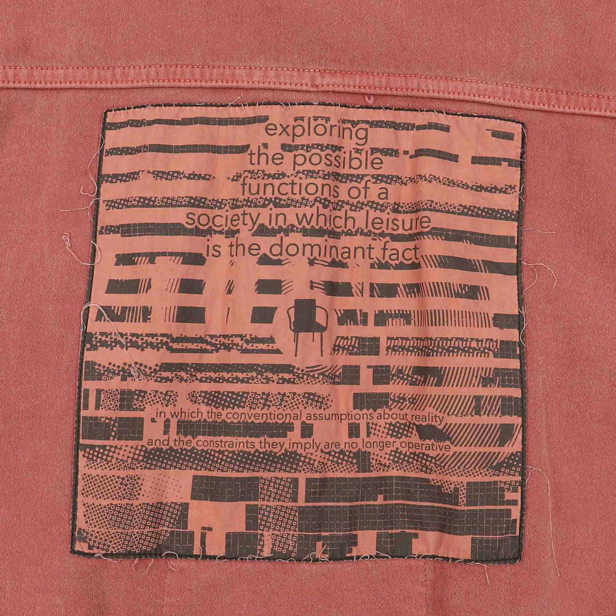 Overdye Community Button Jacket - Brown product photo