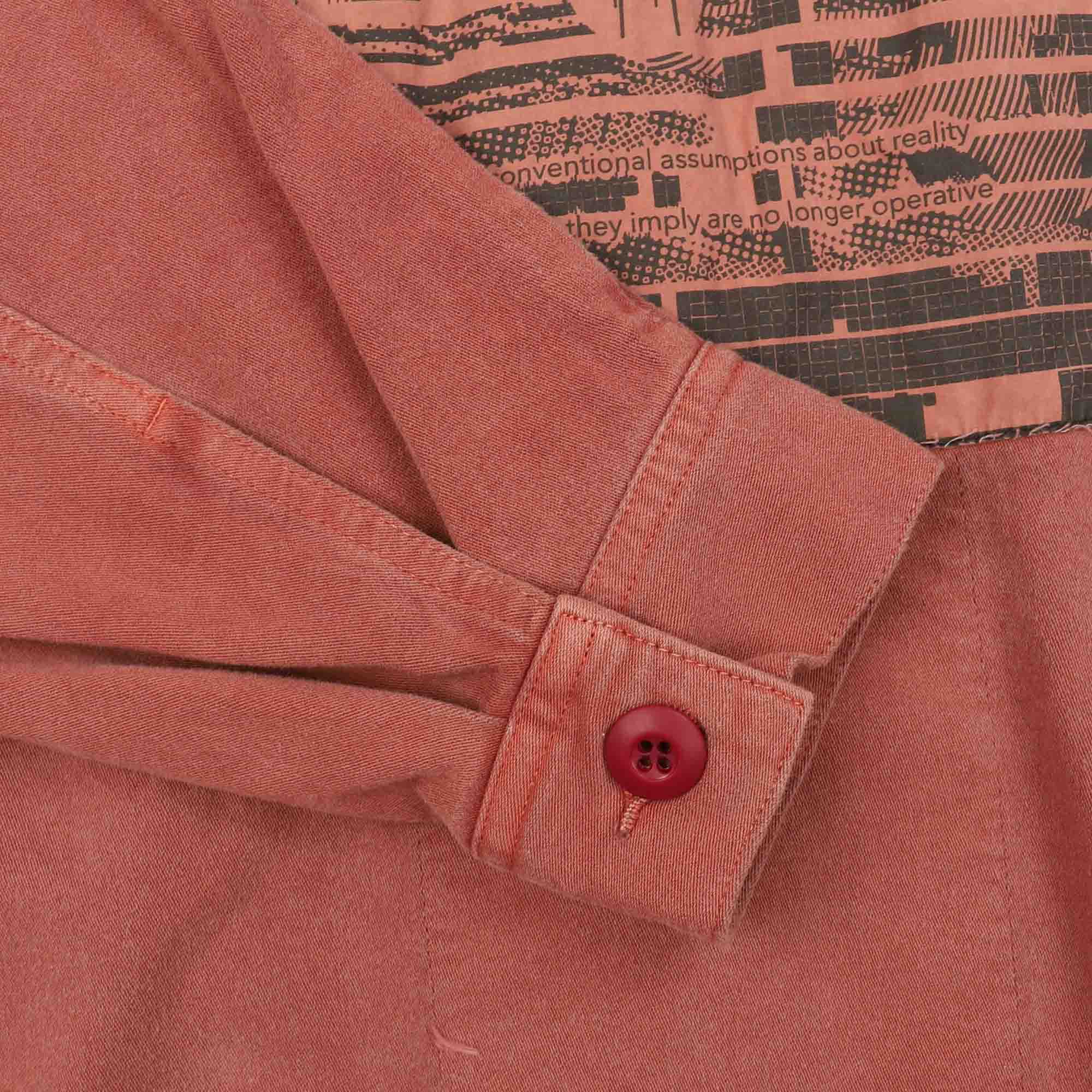 Overdye Community Button Jacket - Brown product photo
