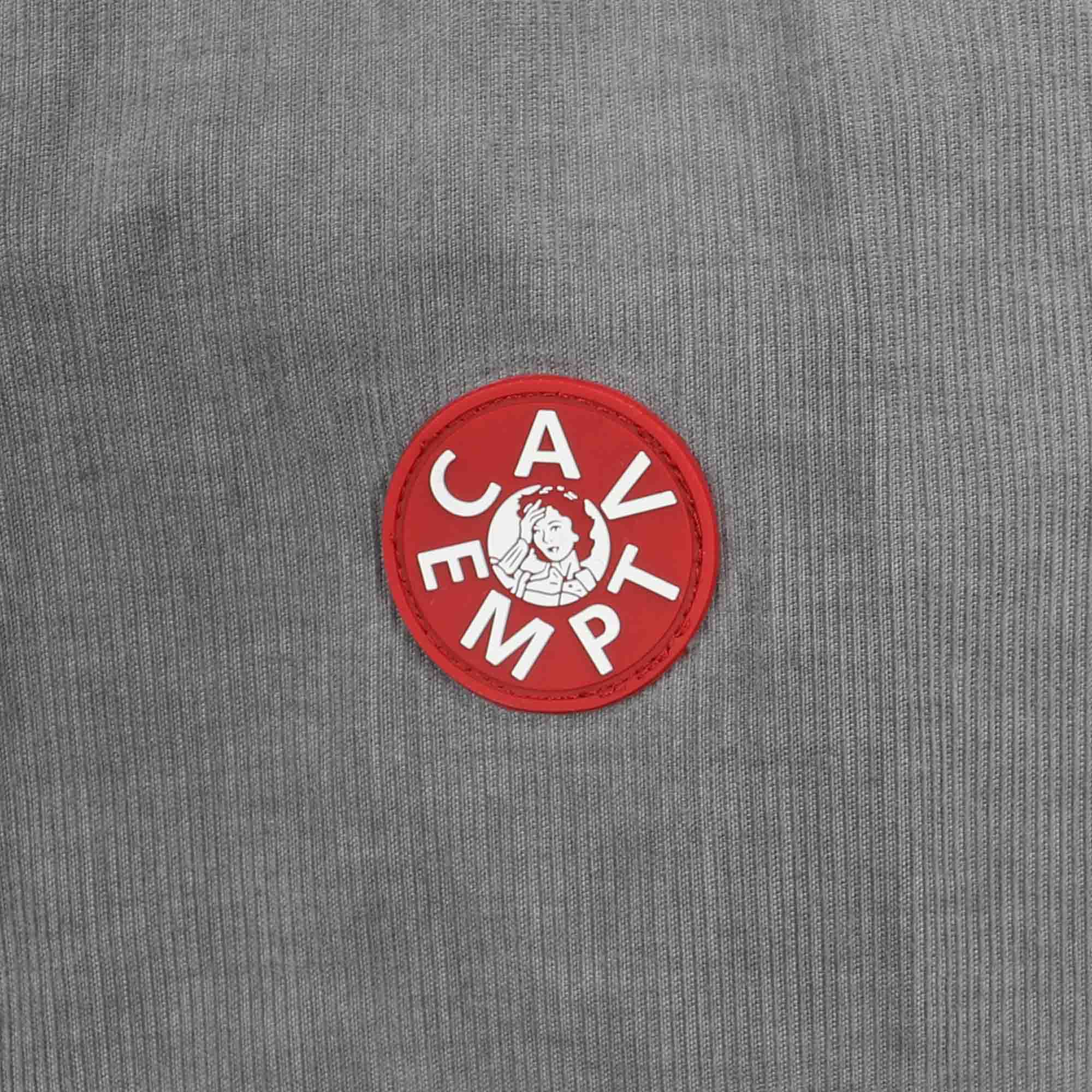 Overdye Cord Design Big Shirt - Grey product photo