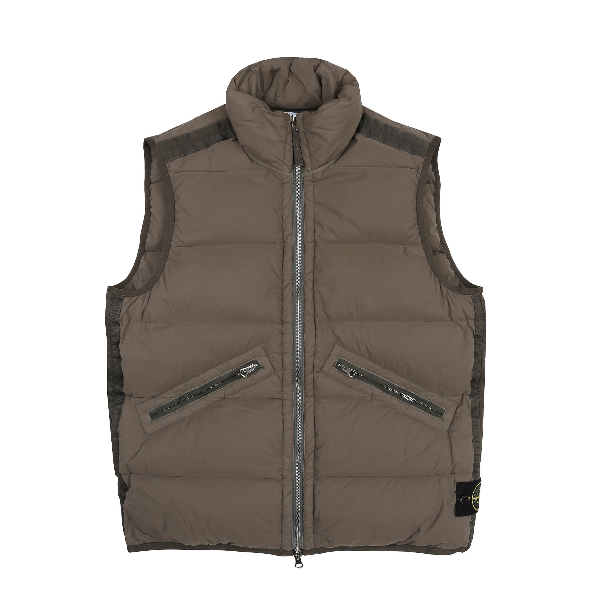 G0828 Sleeveless Realdown Jacket - Walnut product photo