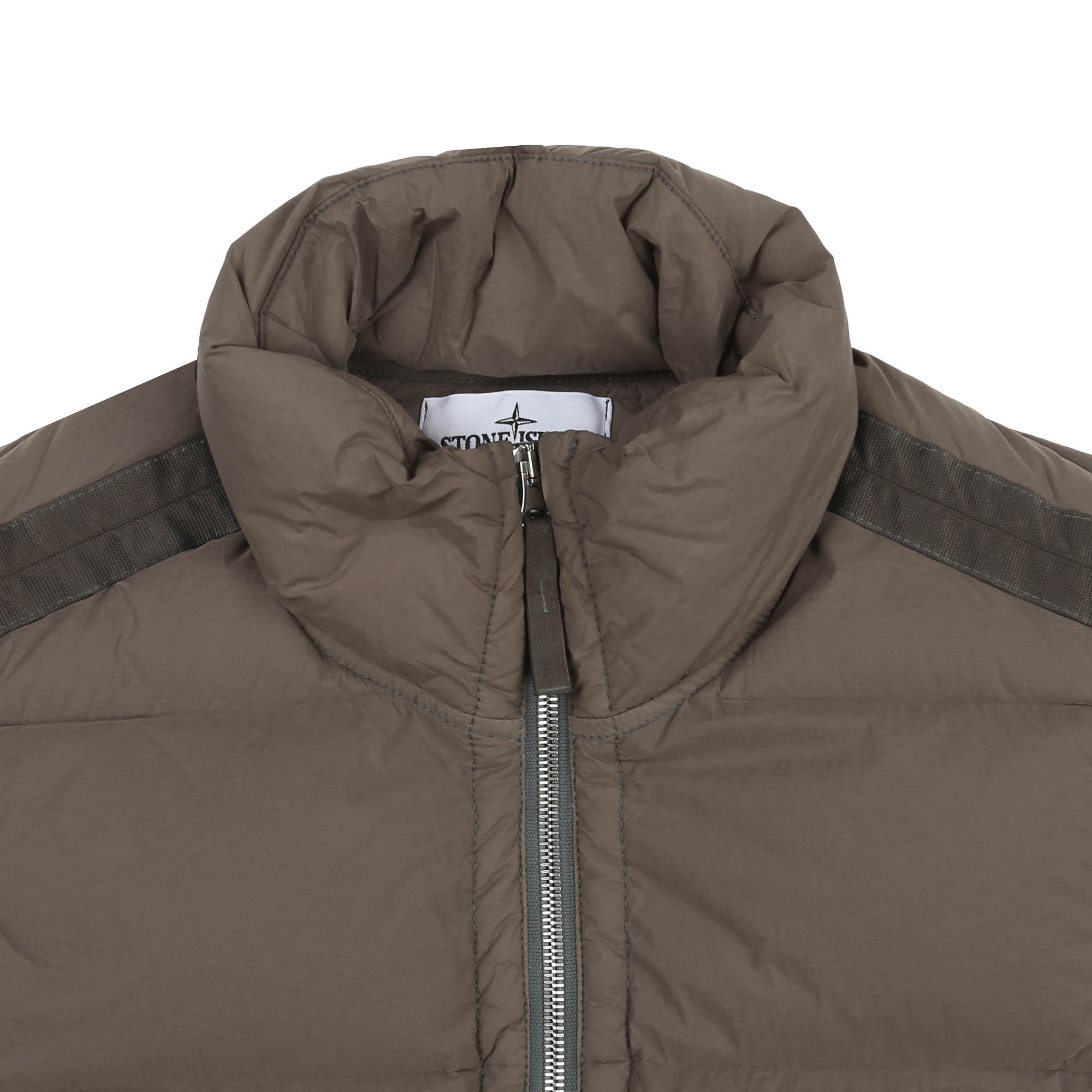 G0828 Sleeveless Realdown Jacket - Walnut product photo