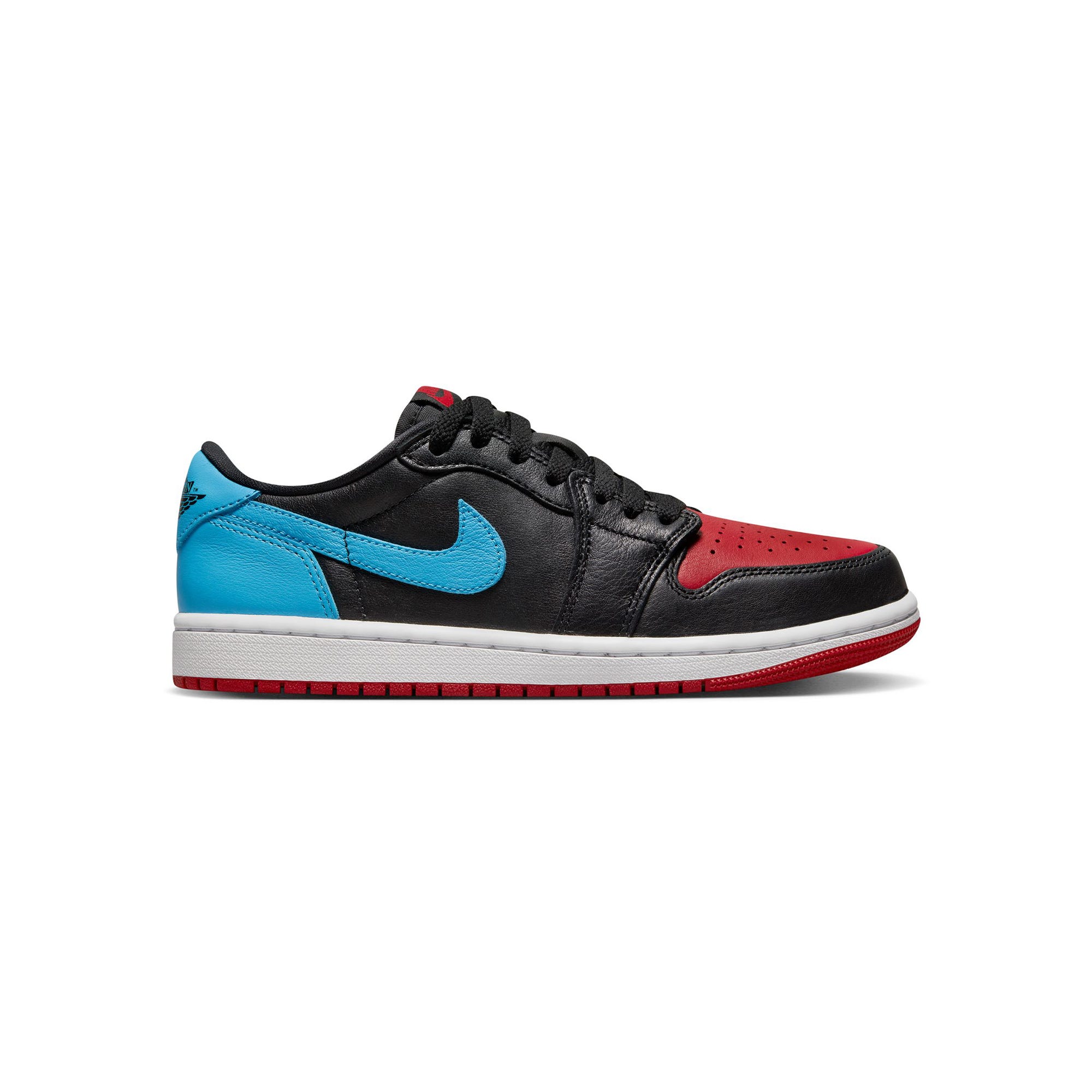 black and blue and red jordan 1