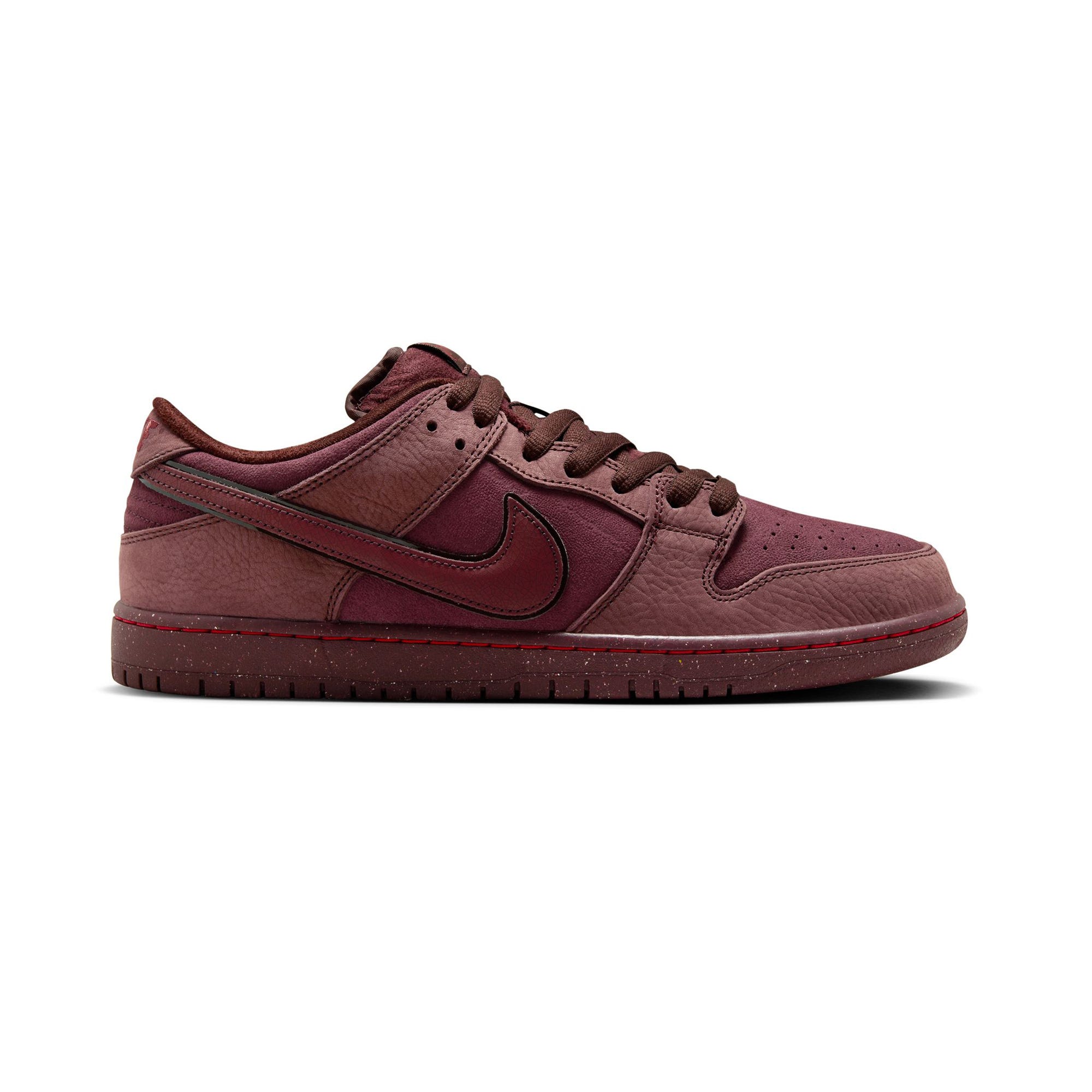 Burgundy sales nike slides