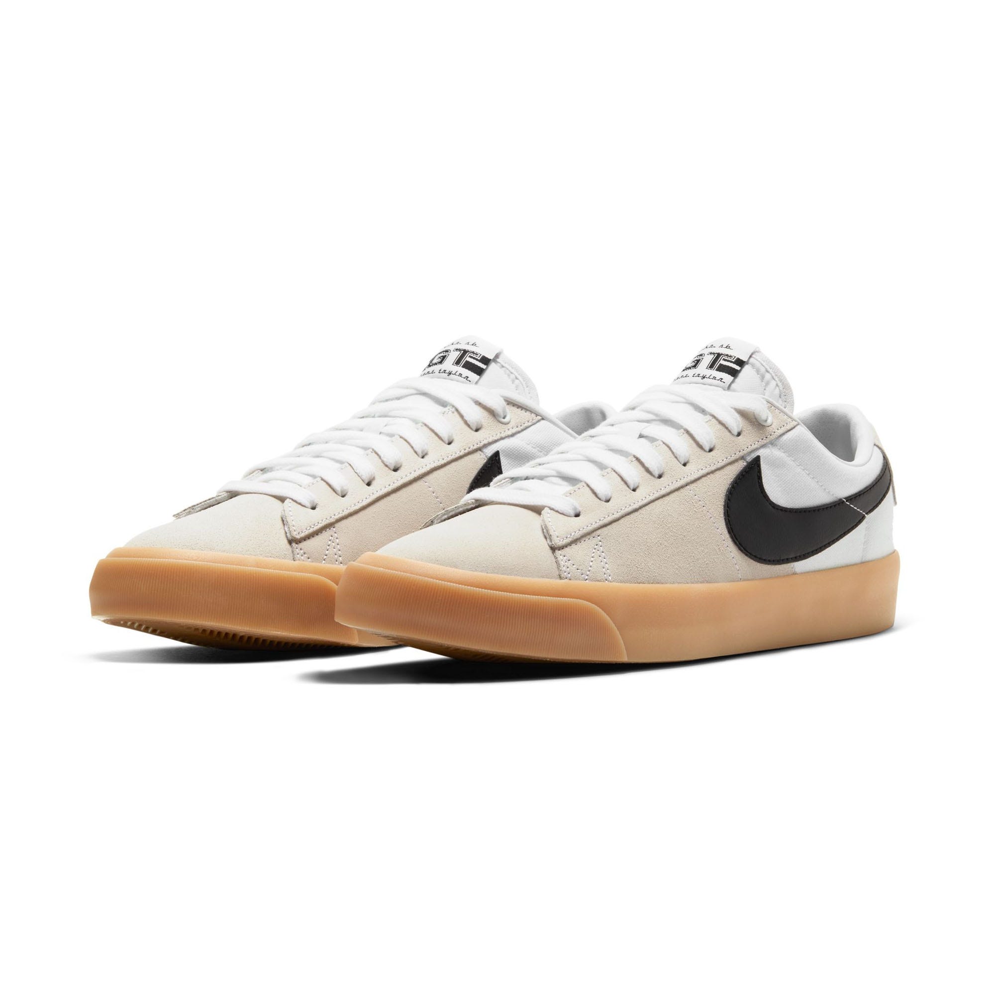 Nike sb blazer low white discount