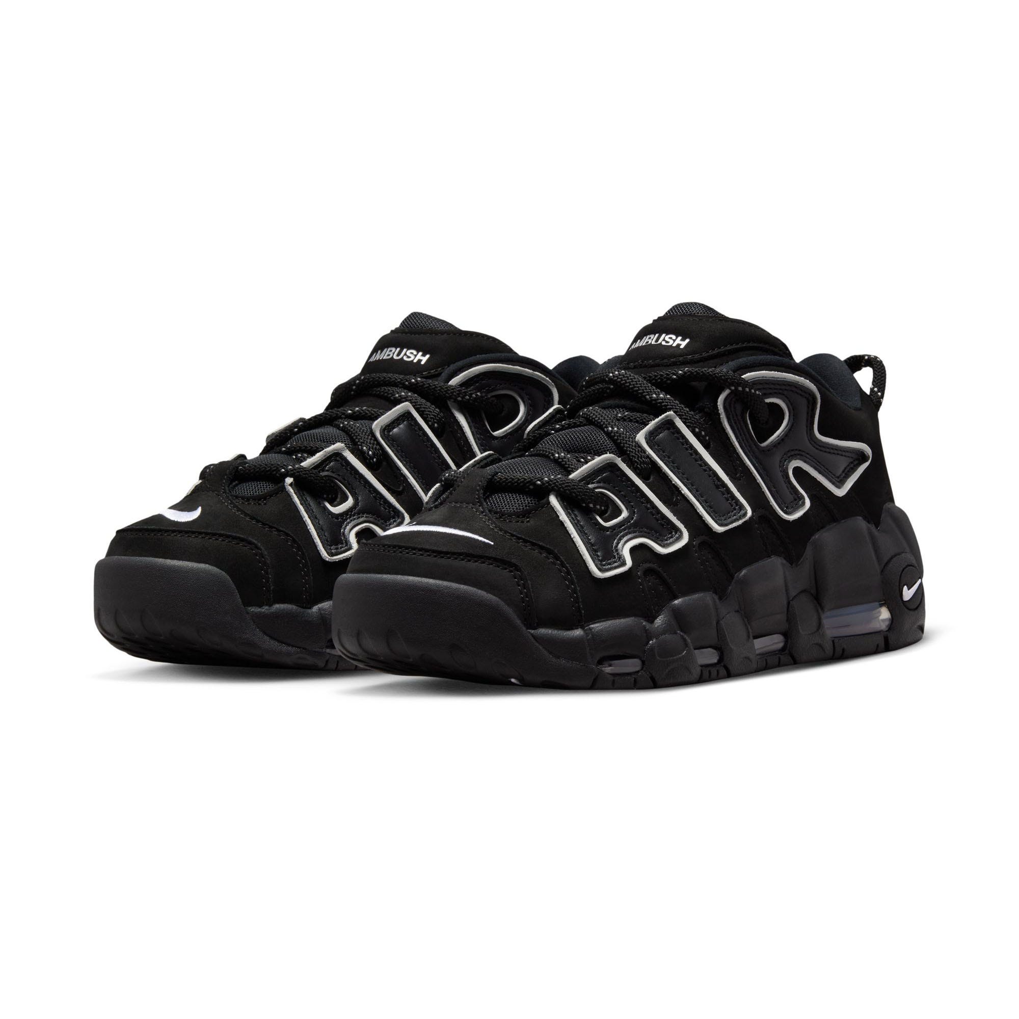 Nike uptempo 96 black and white outlet