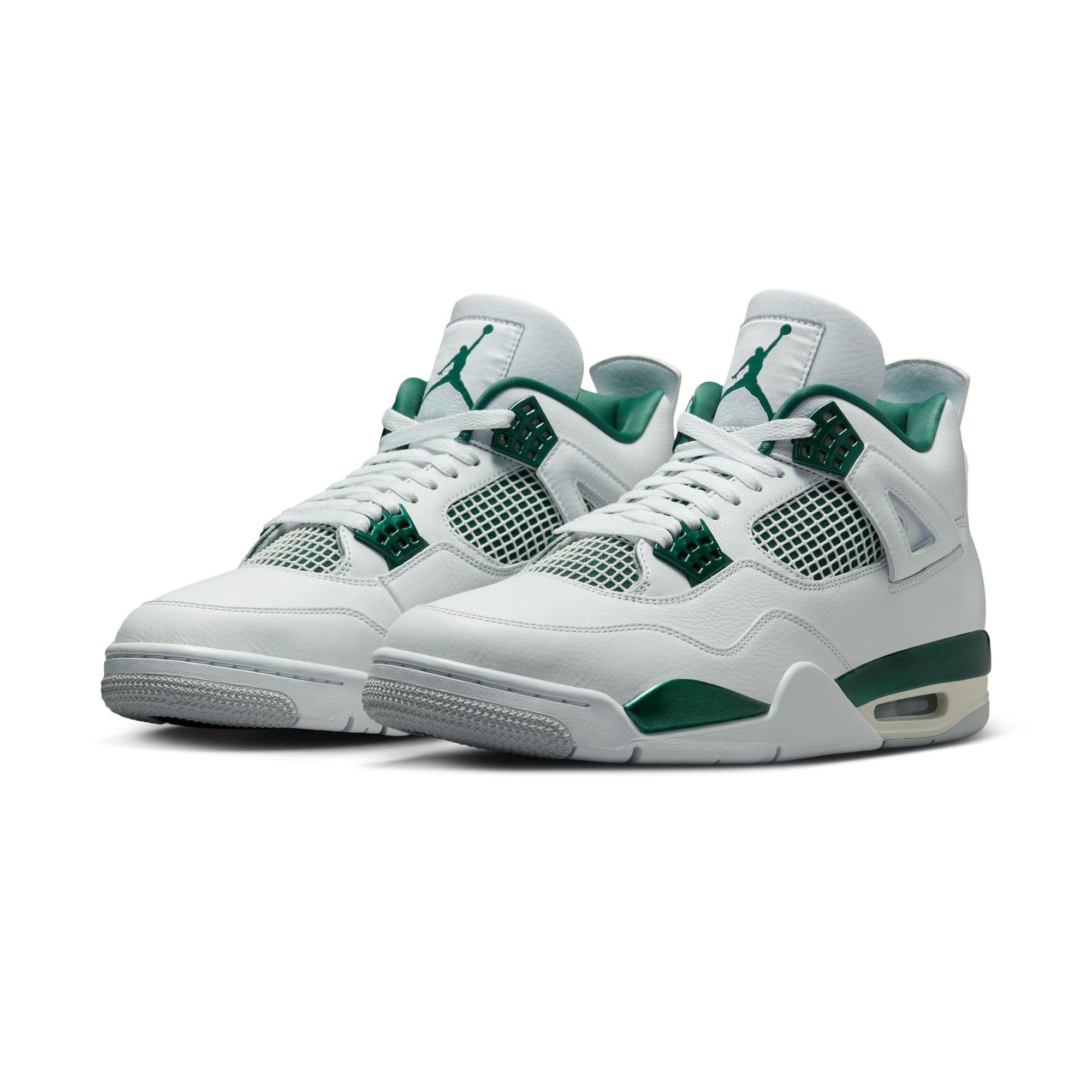 Jordan white green sale