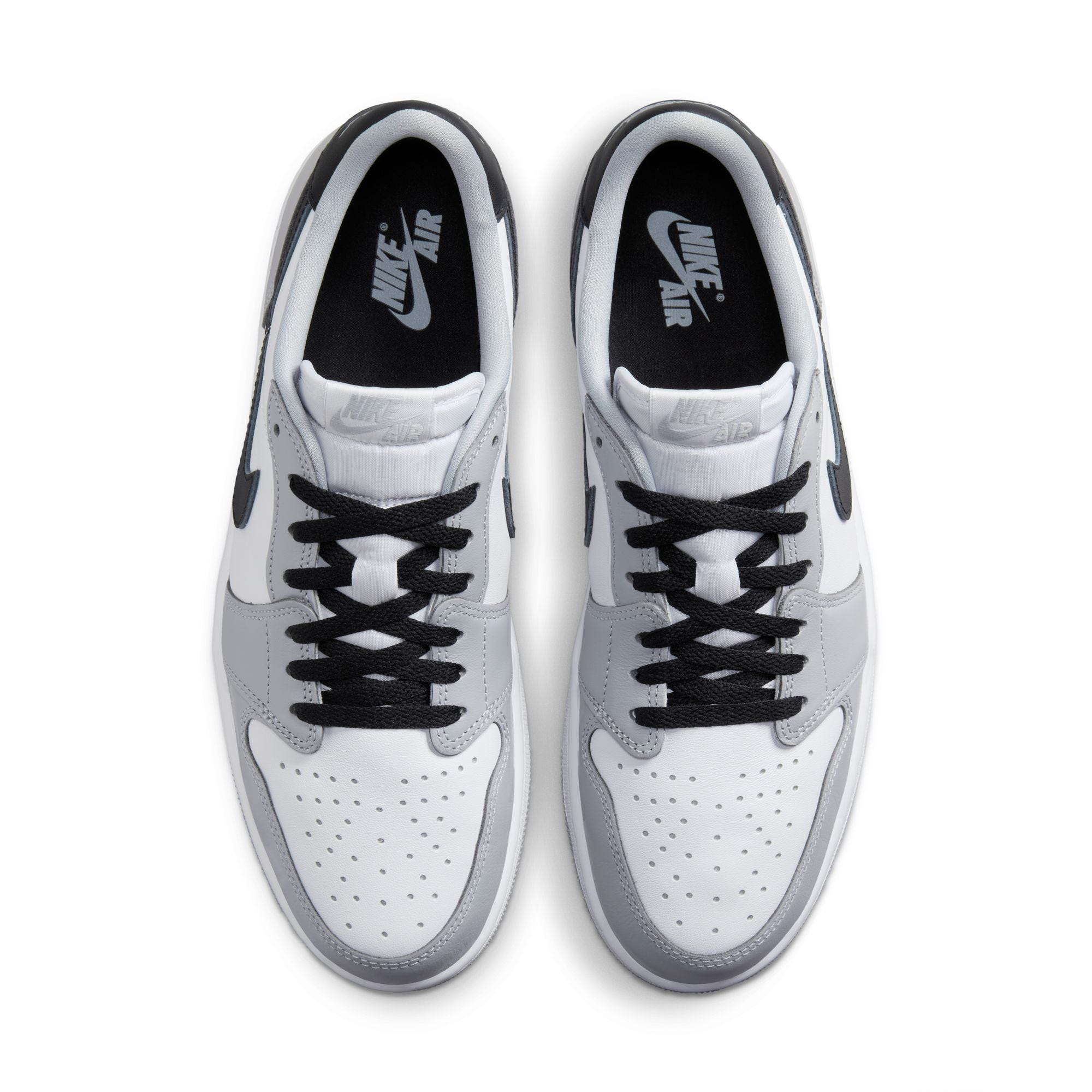 Air Jordan 1 Low OG White Black Wolf Grey